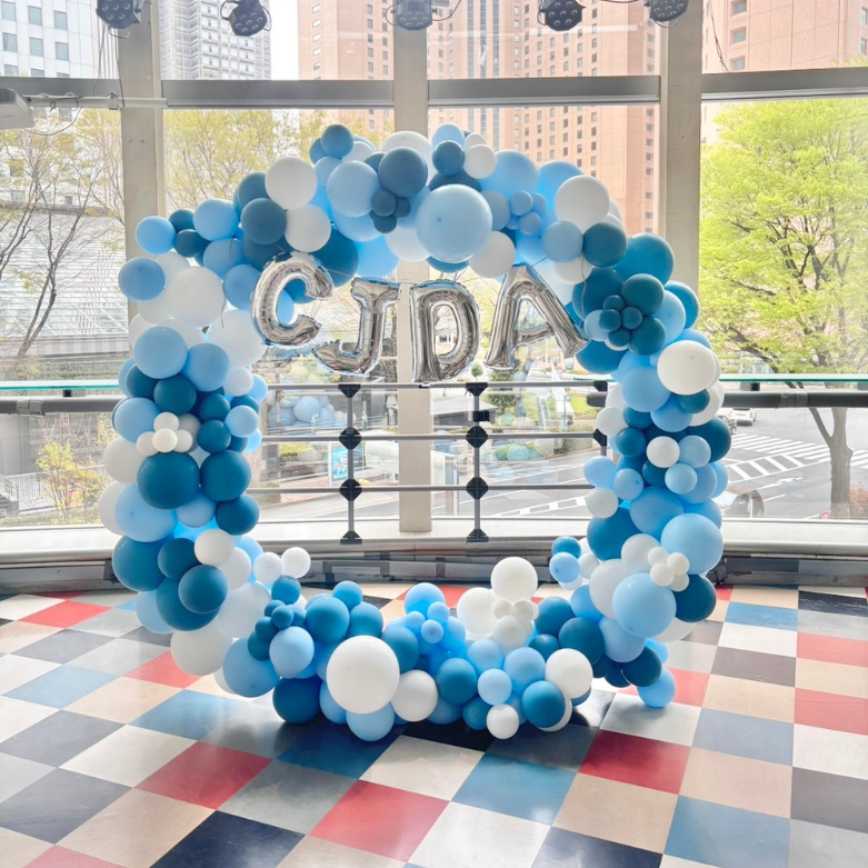 リングバルーンアーチ装飾のご紹介🩵