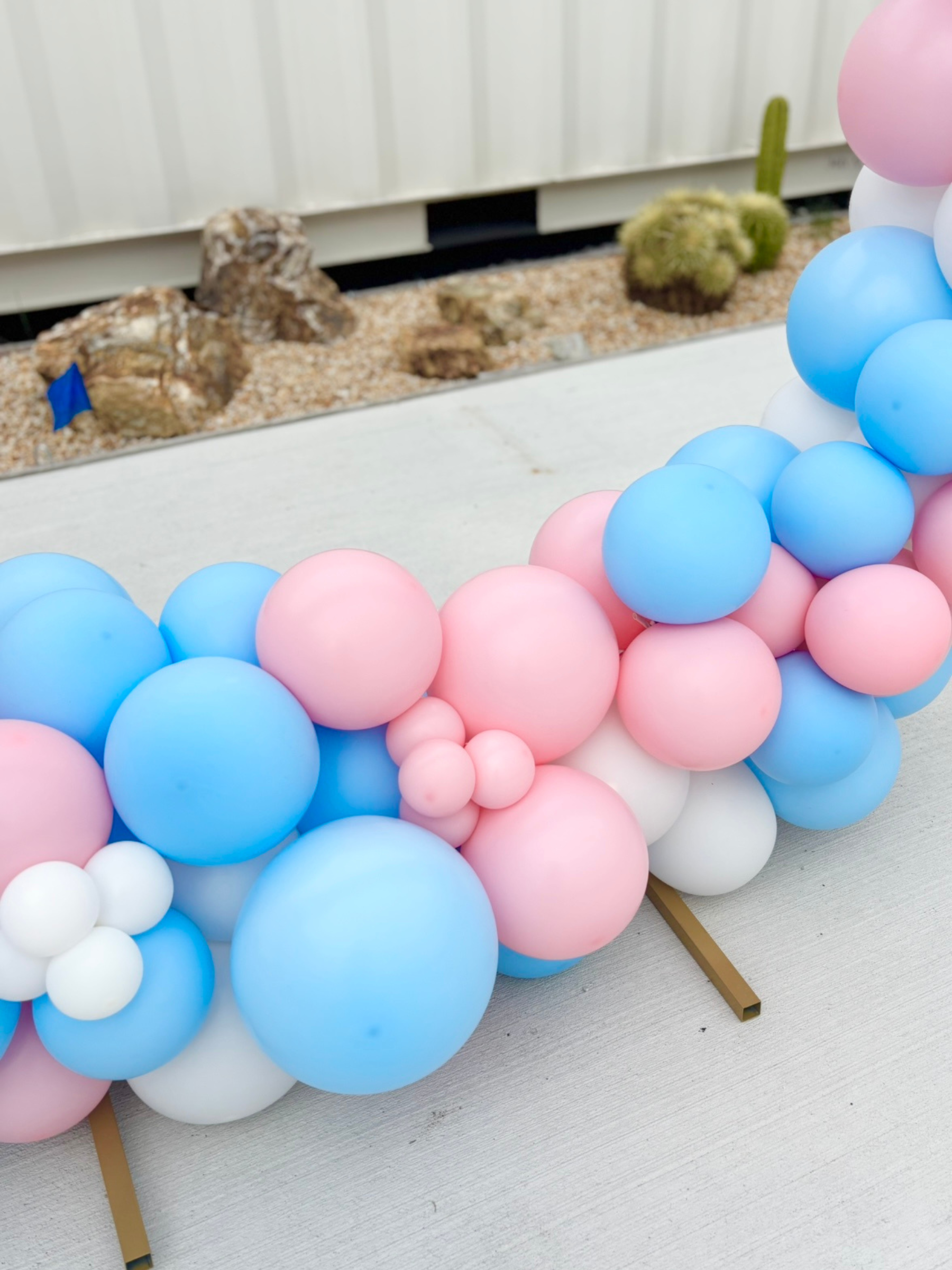 リングバルーン(ピンク/ブルー)