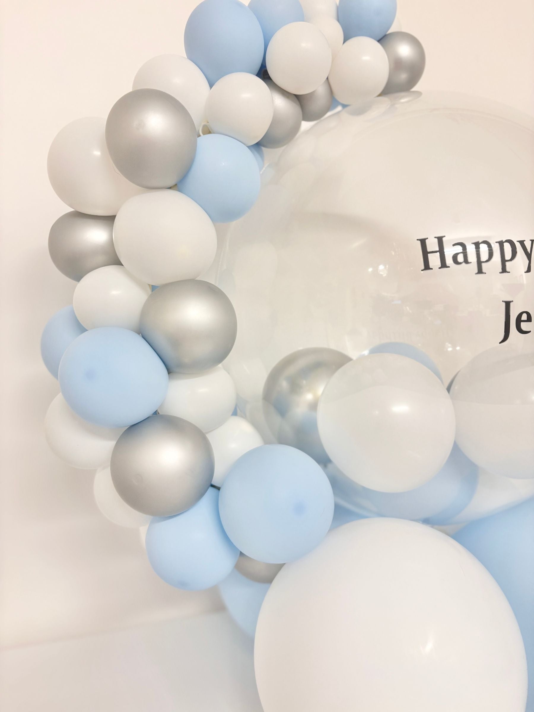 #色_マカロンブルー/ホワイト