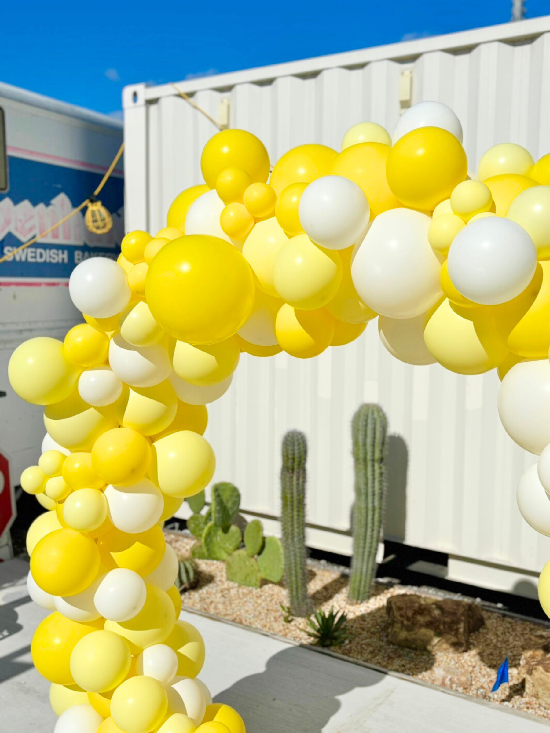 リングバルーン(マカロンイエロー)