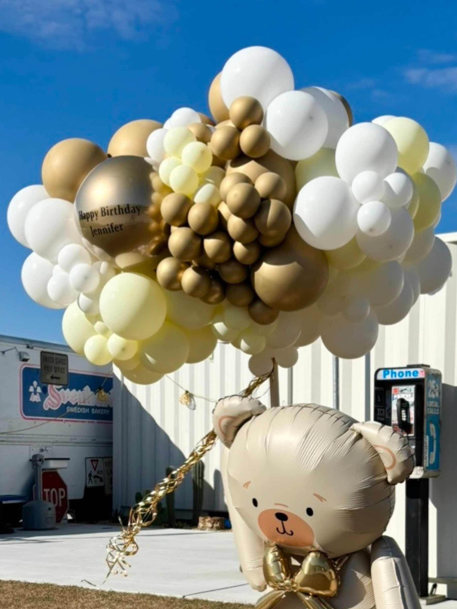 ベアーオブジェ (ミルク&ハニー)