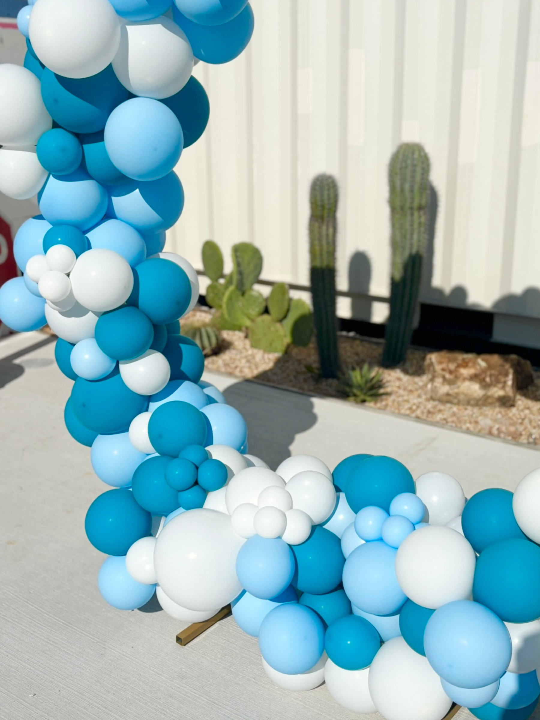 リングバルーン(マカロンブルー)