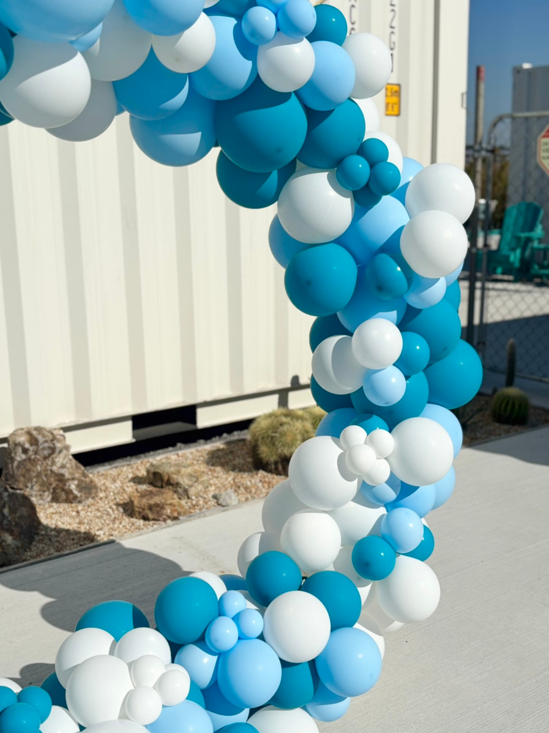 リングバルーン(マカロンブルー)