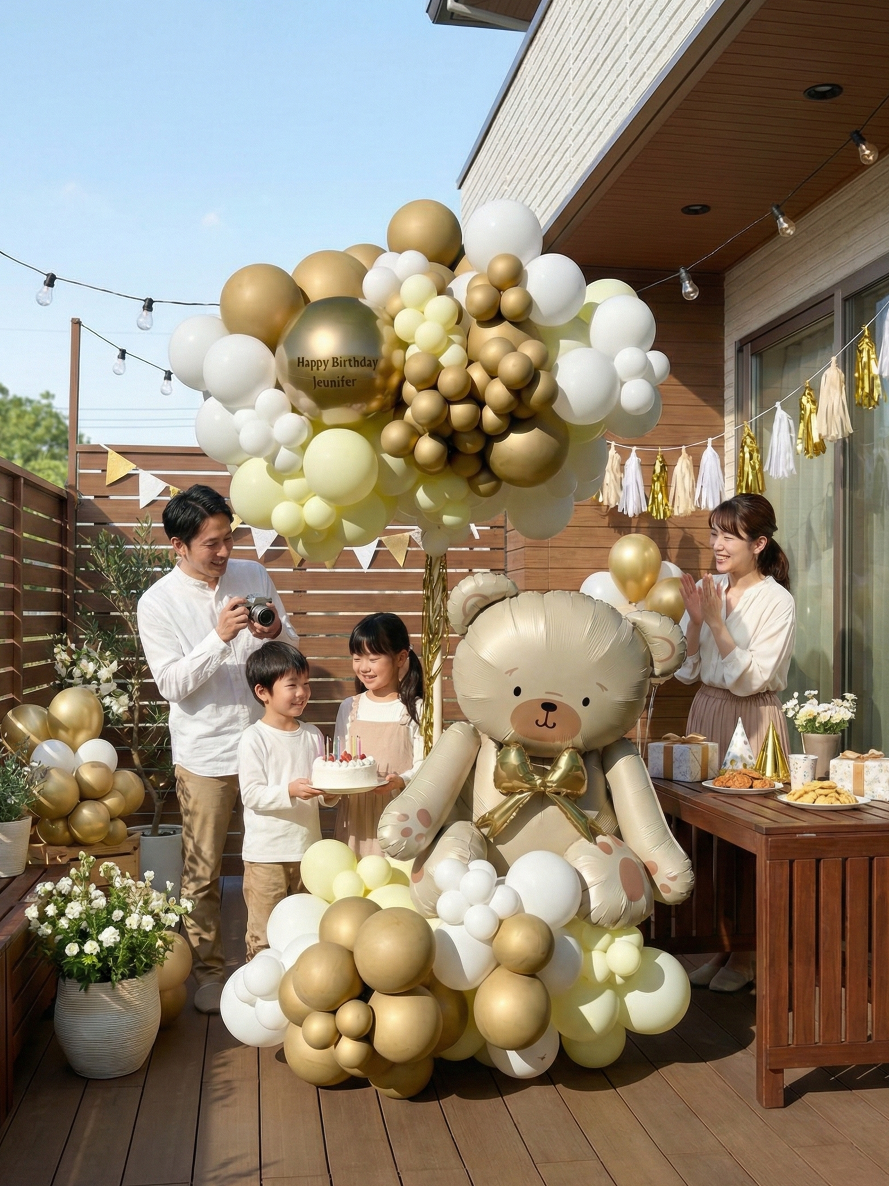 ベアーオブジェ (ミルク&ハニー)