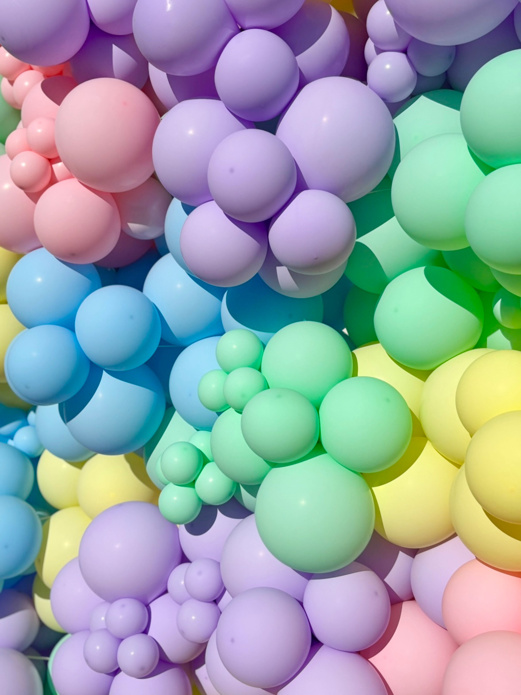 バルーンウォールデコ (パステル)