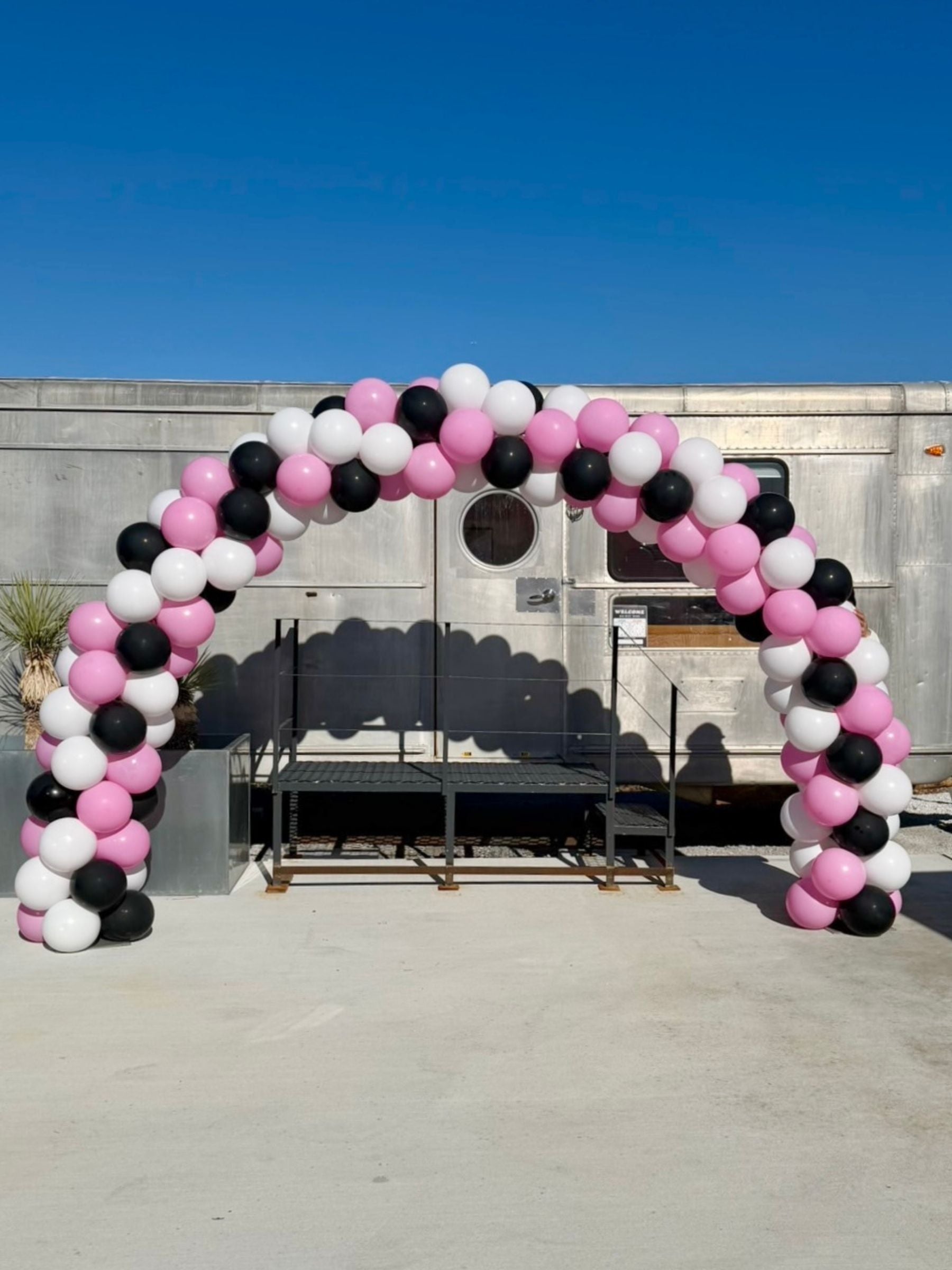 バルーンアーチ(ピンク)