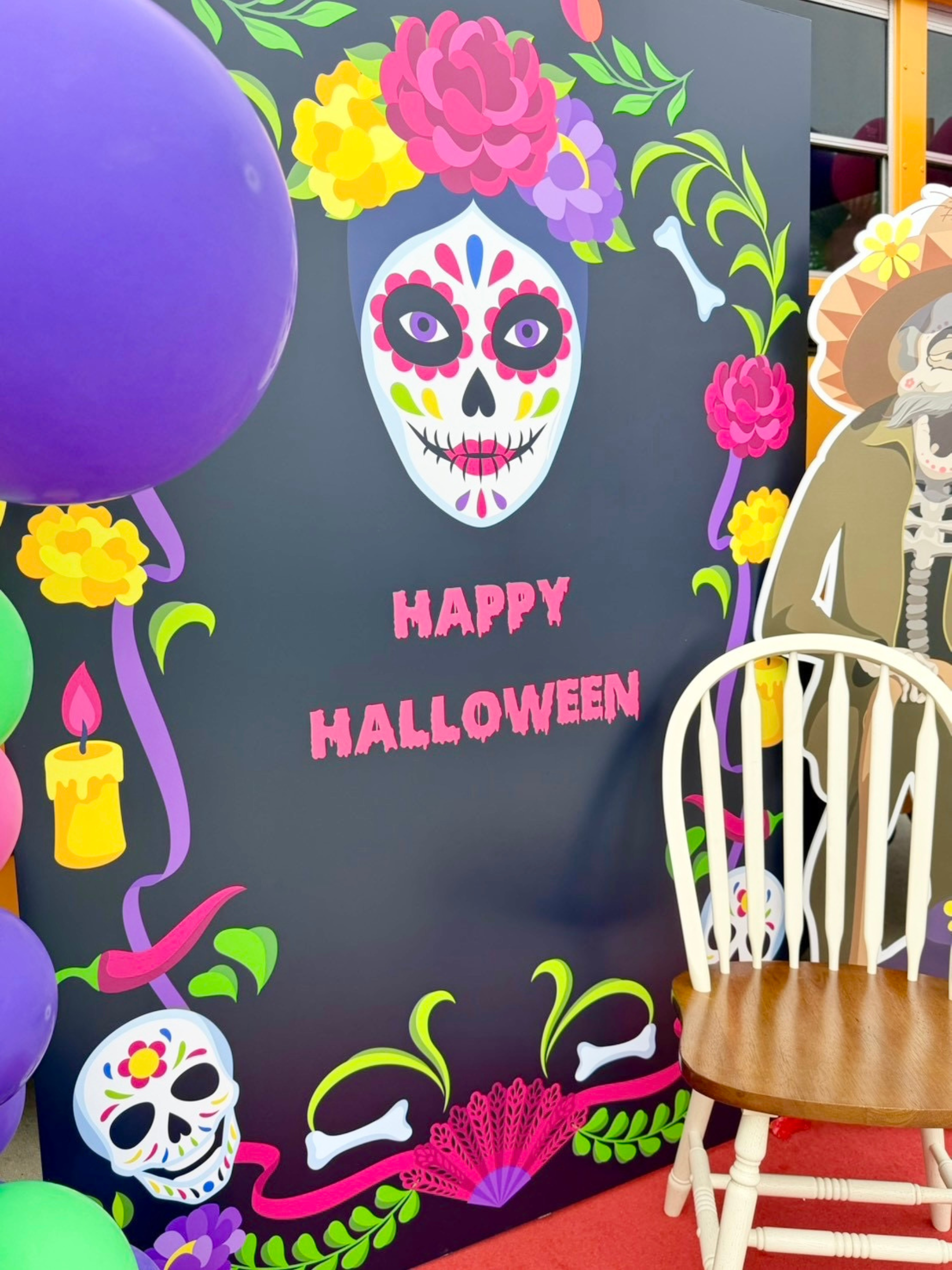 ハロウィン フォトスポット(メキシカンスタイル)