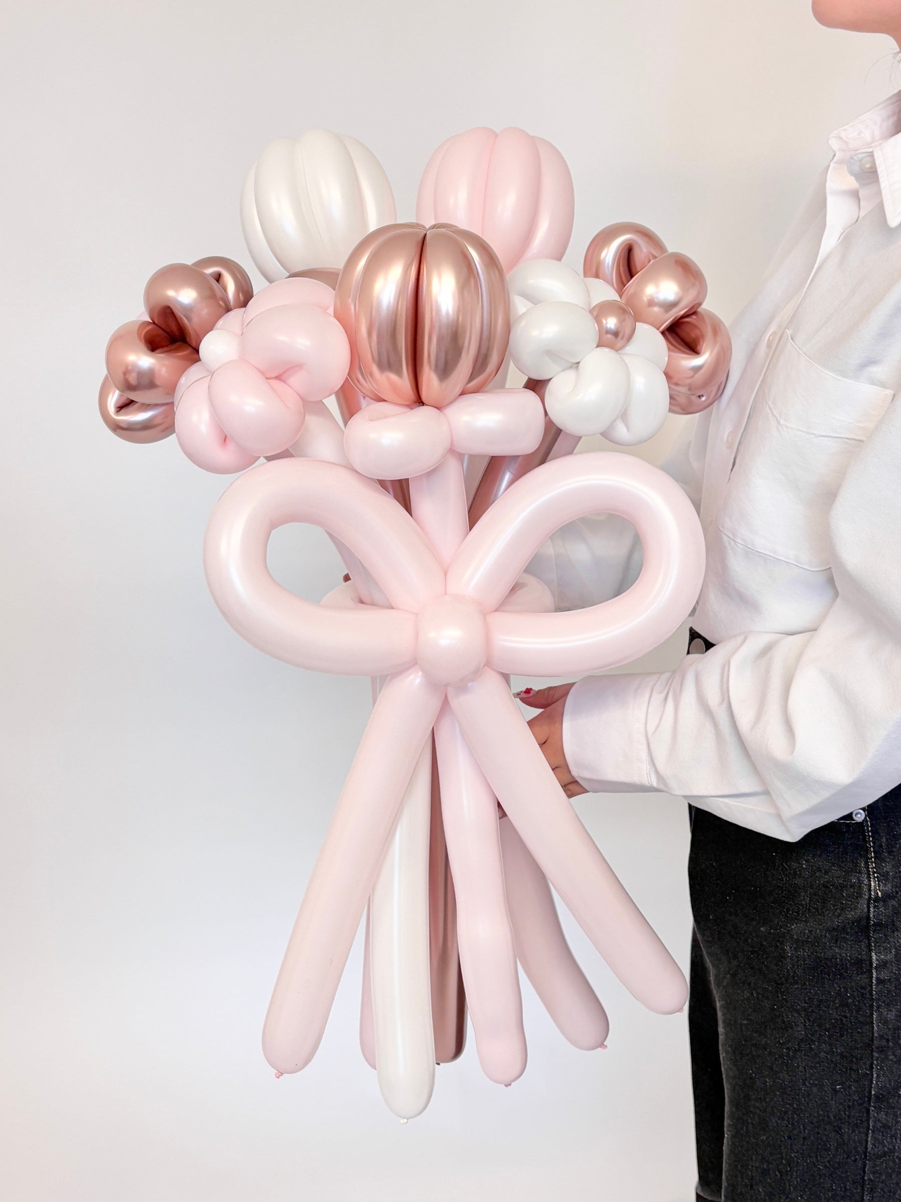 花束ブーケ(6輪花×チューリップ)