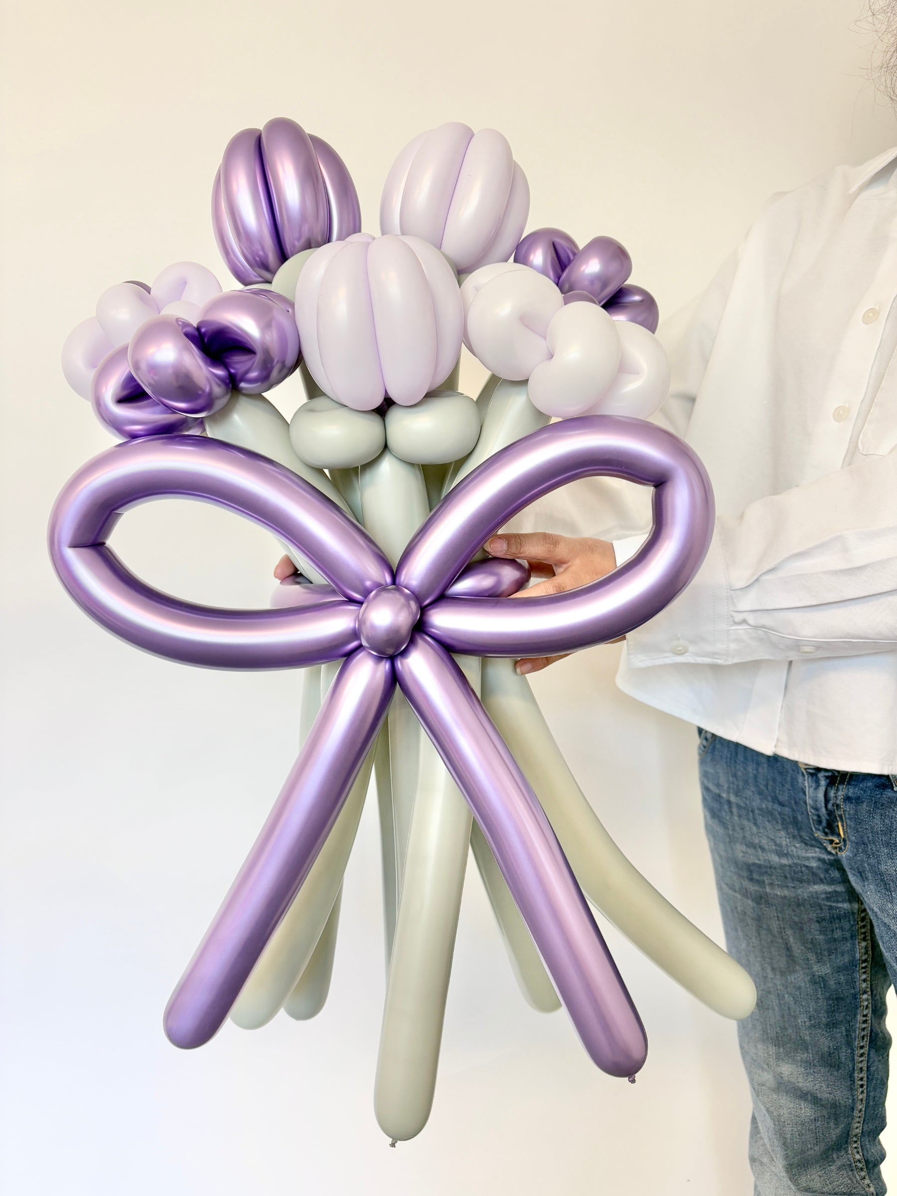 花束ブーケ(6輪花×チューリップ)