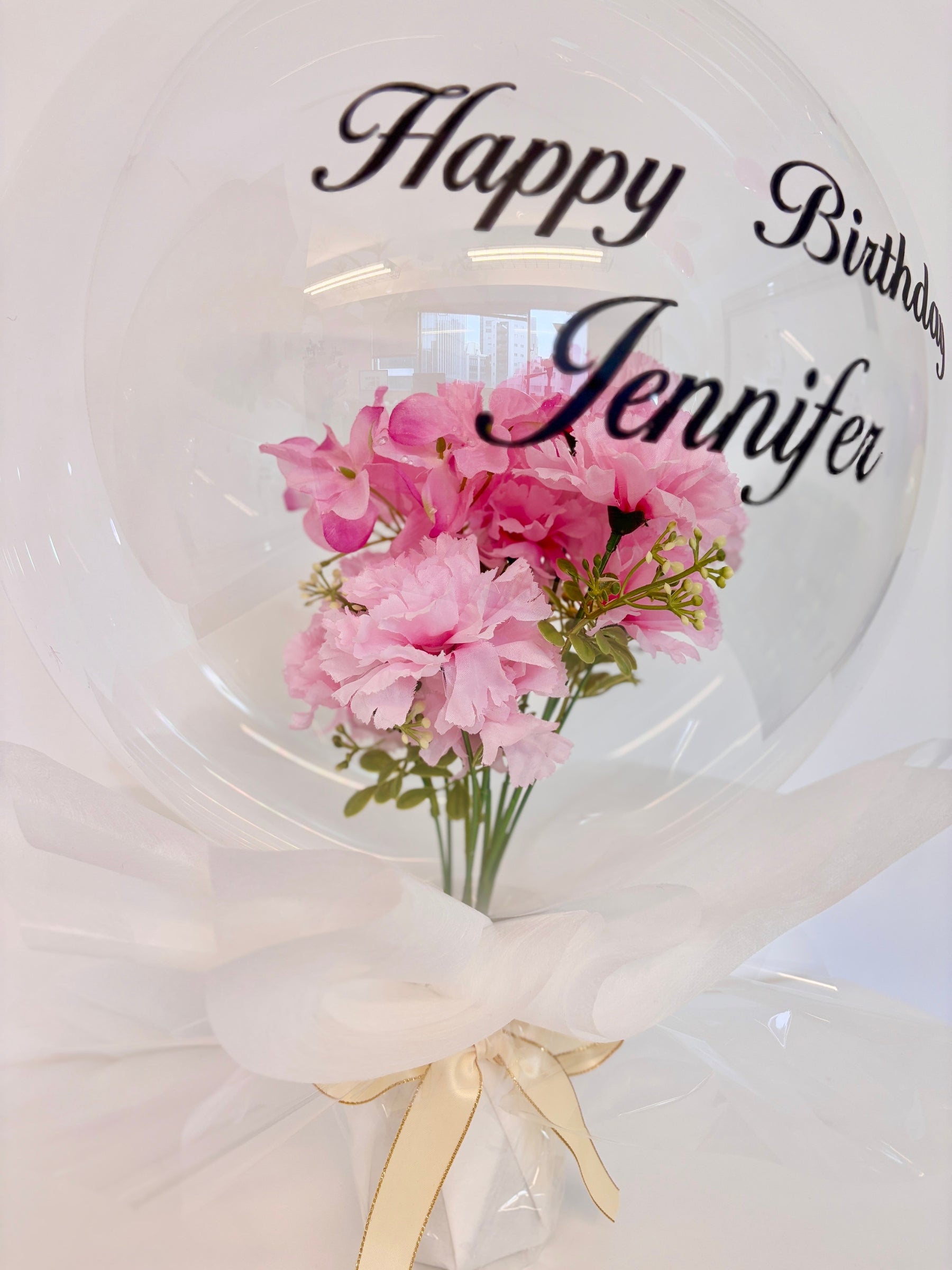 花入りブーケ(ピンク)