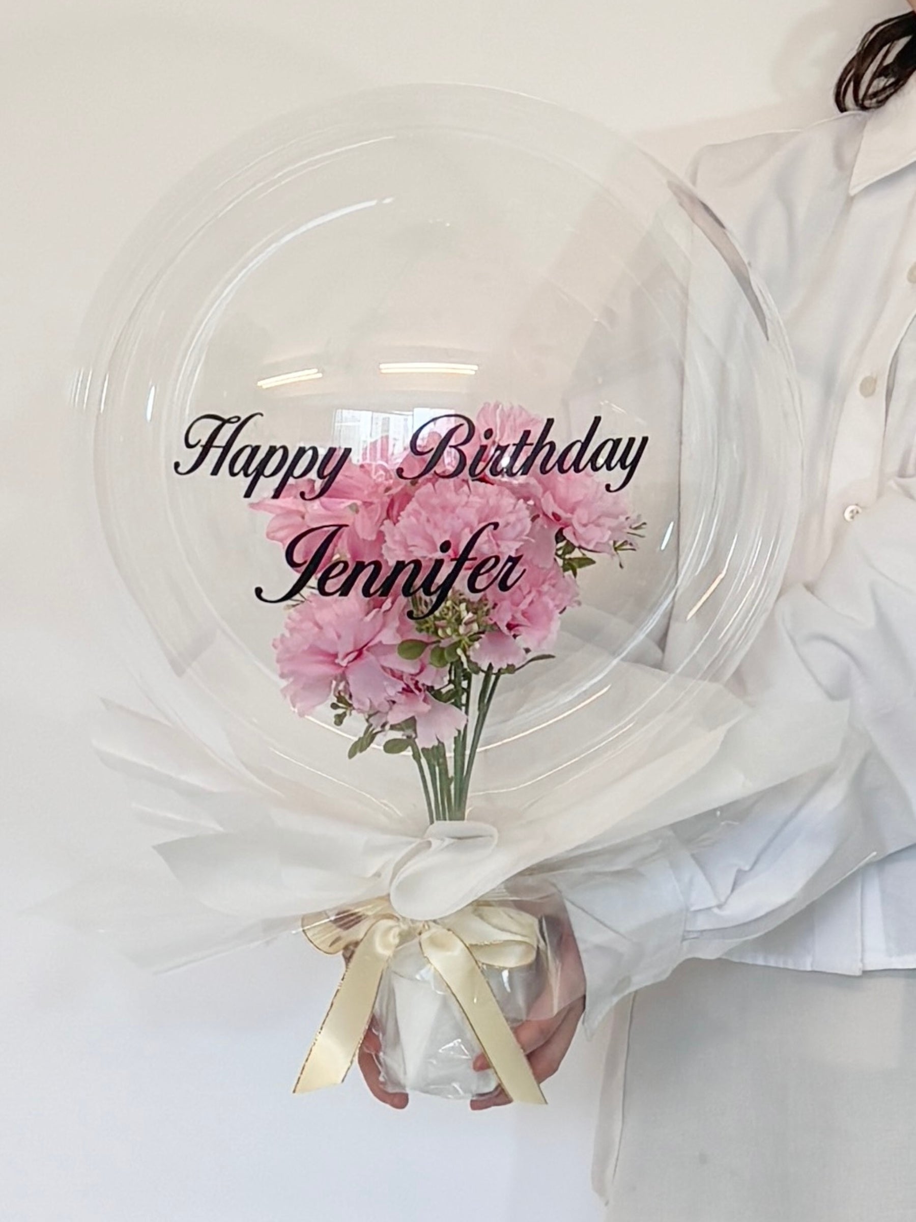 花入りブーケ(ピンク)