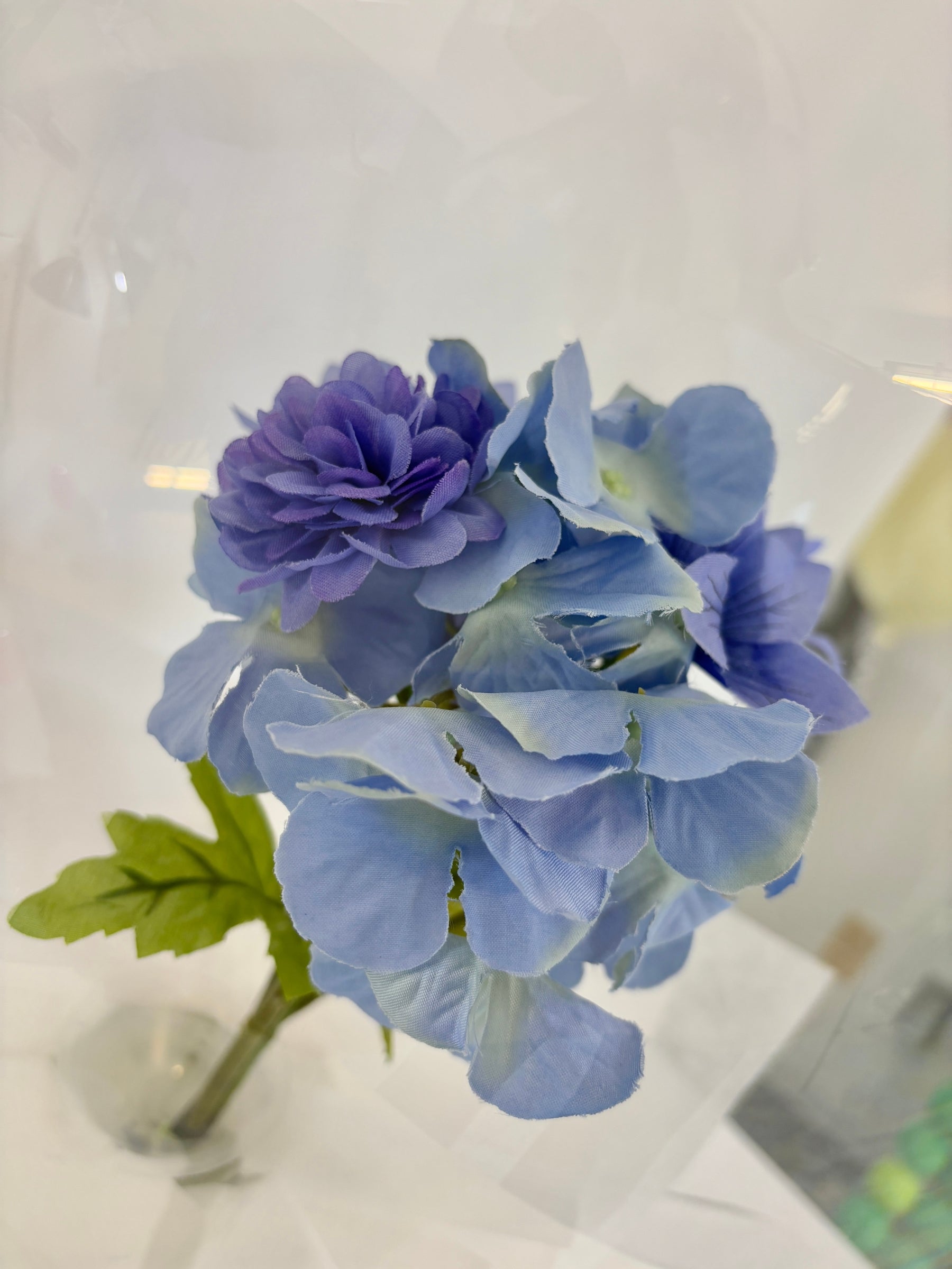 花入りブーケ(ブルー)