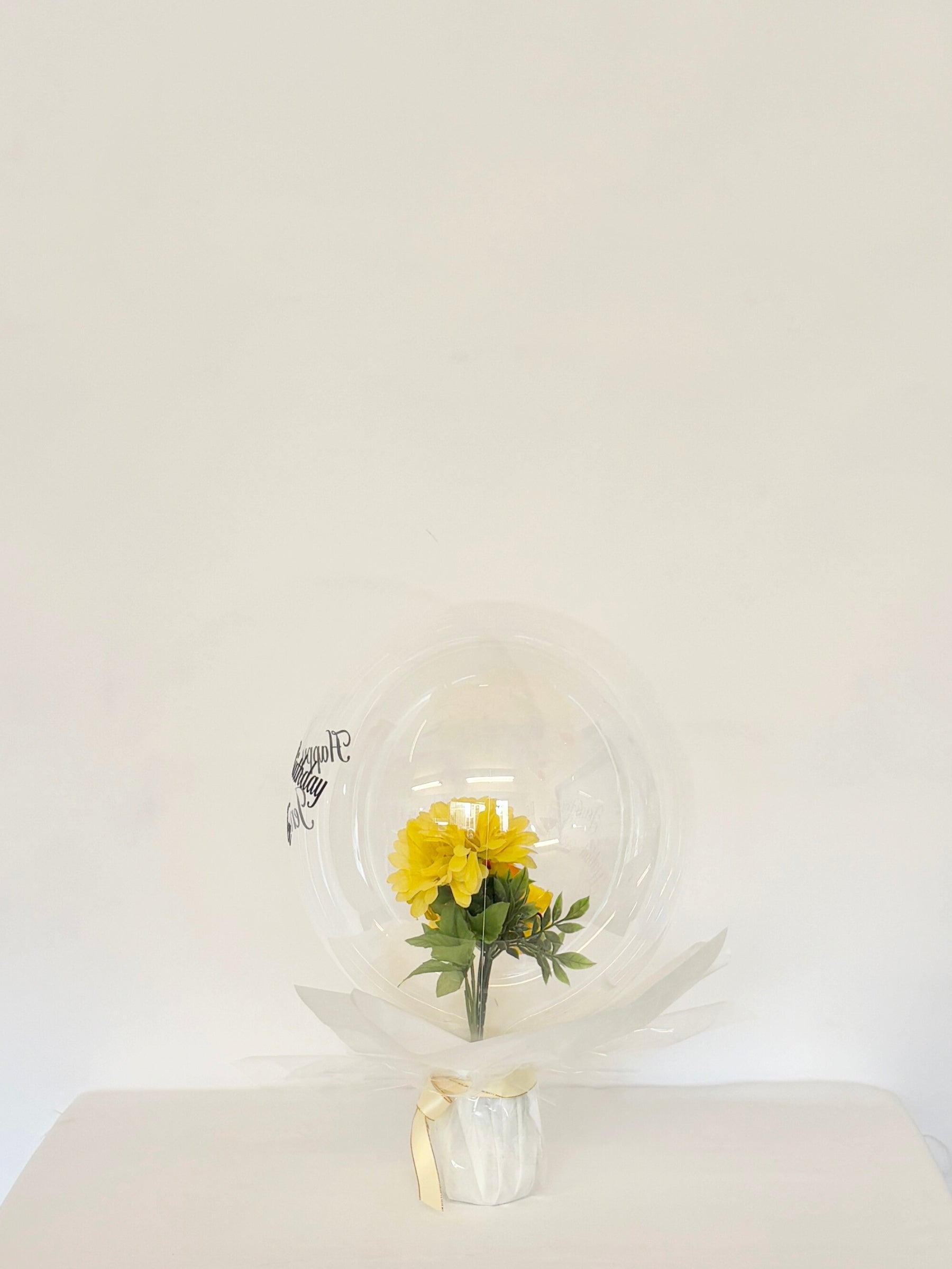 花入りブーケ(イエロー)