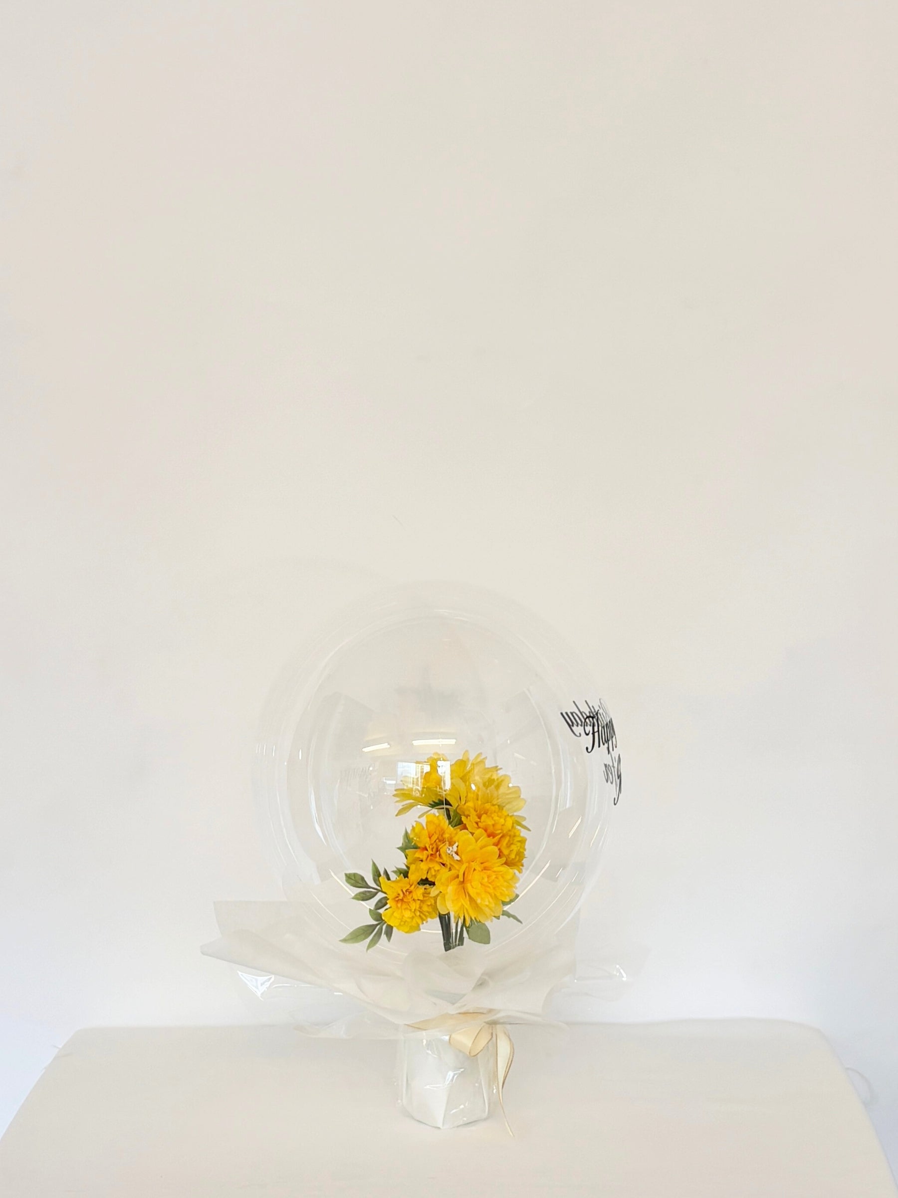 花入りブーケ(イエロー)