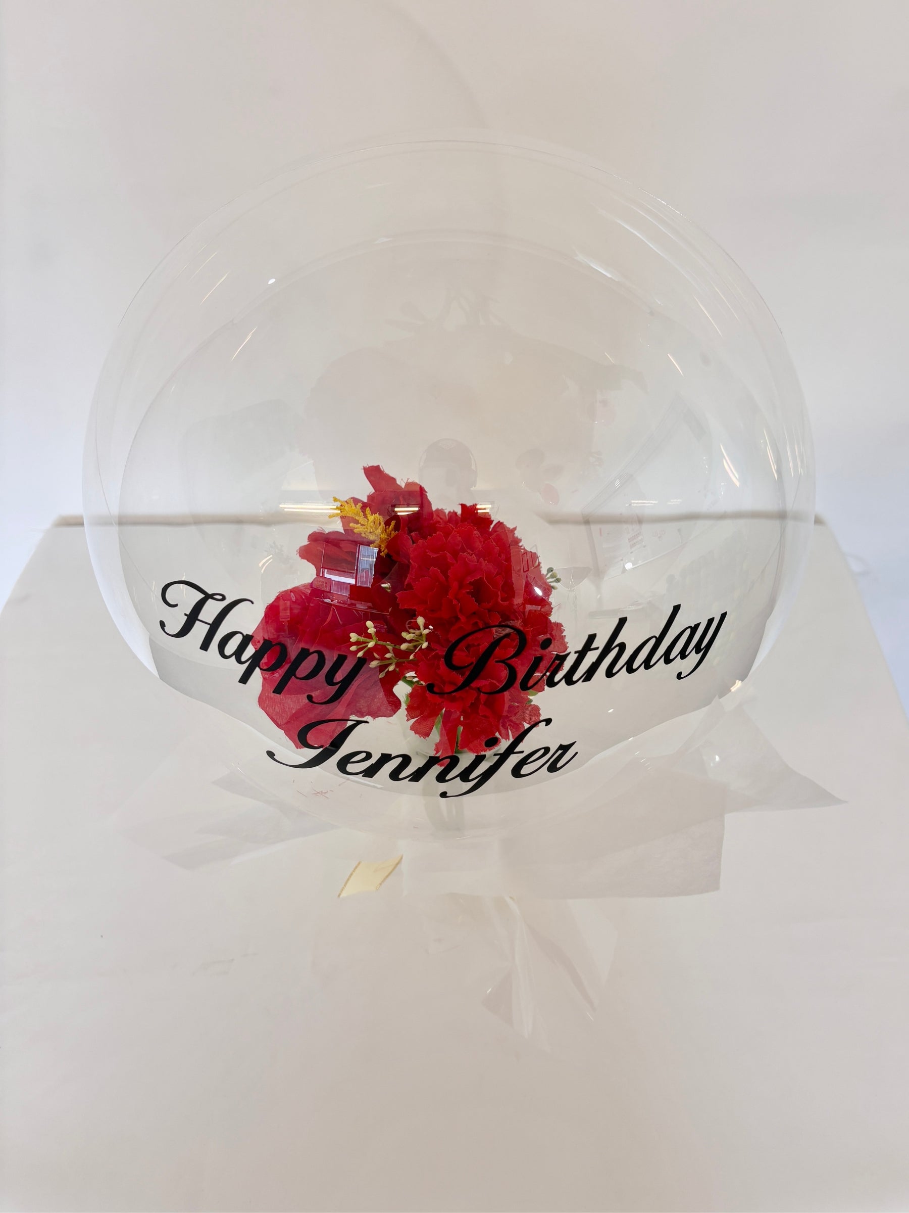 花入りブーケ(レッド)