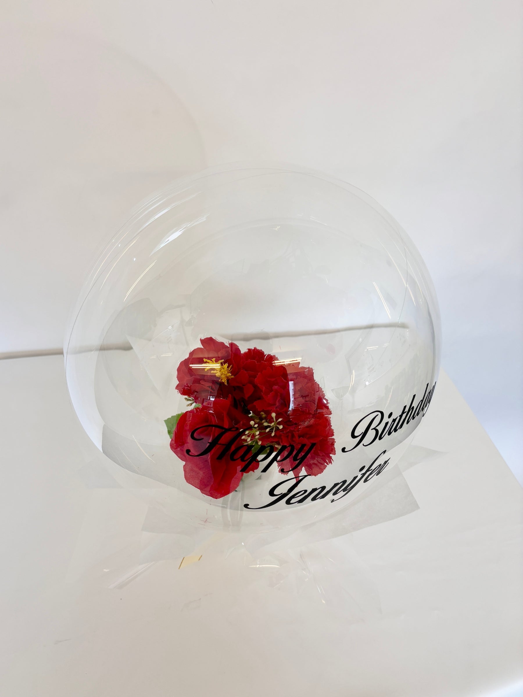 花入りブーケ(レッド)