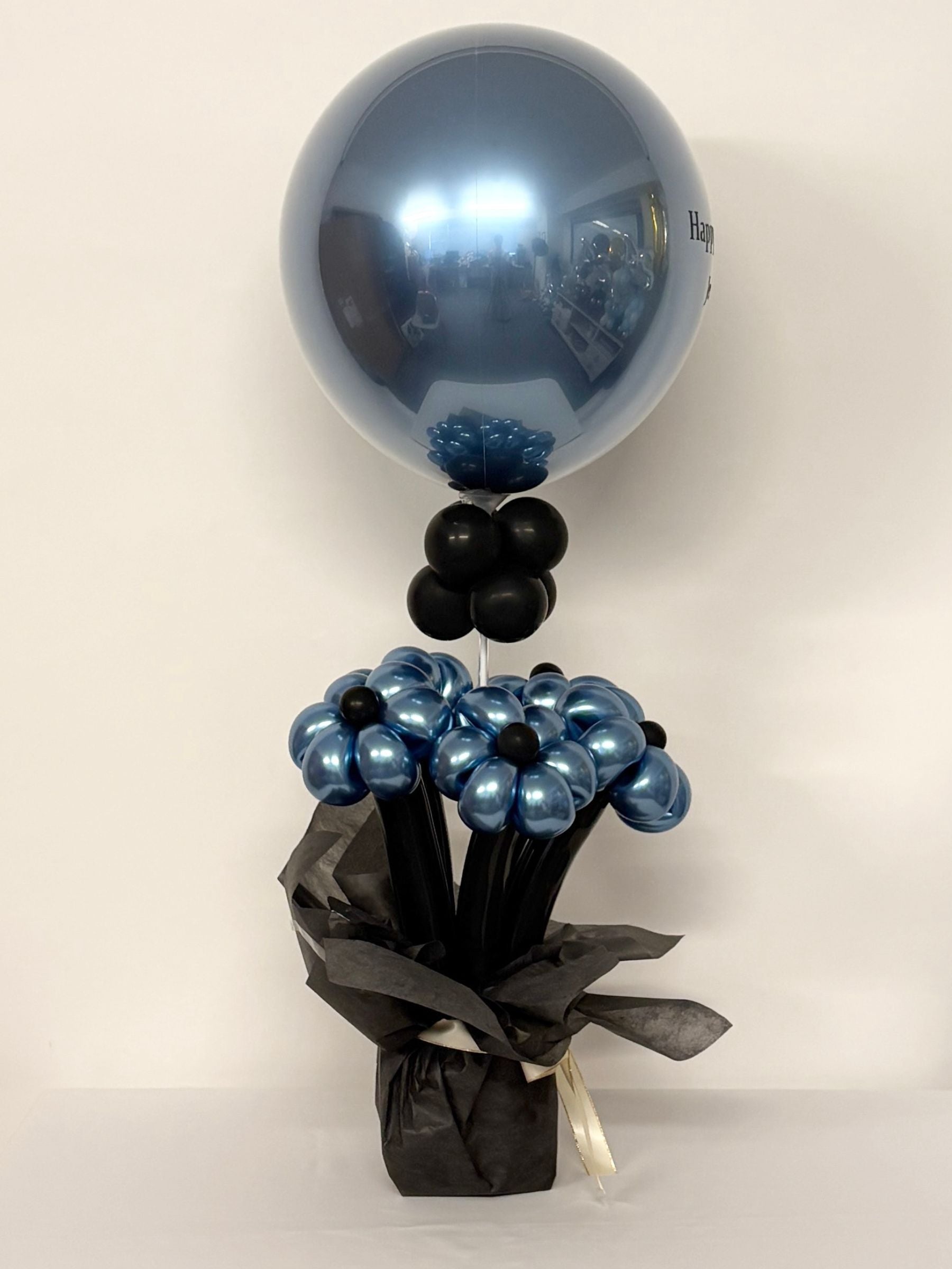 フラワープラネット(ミラーブルー)