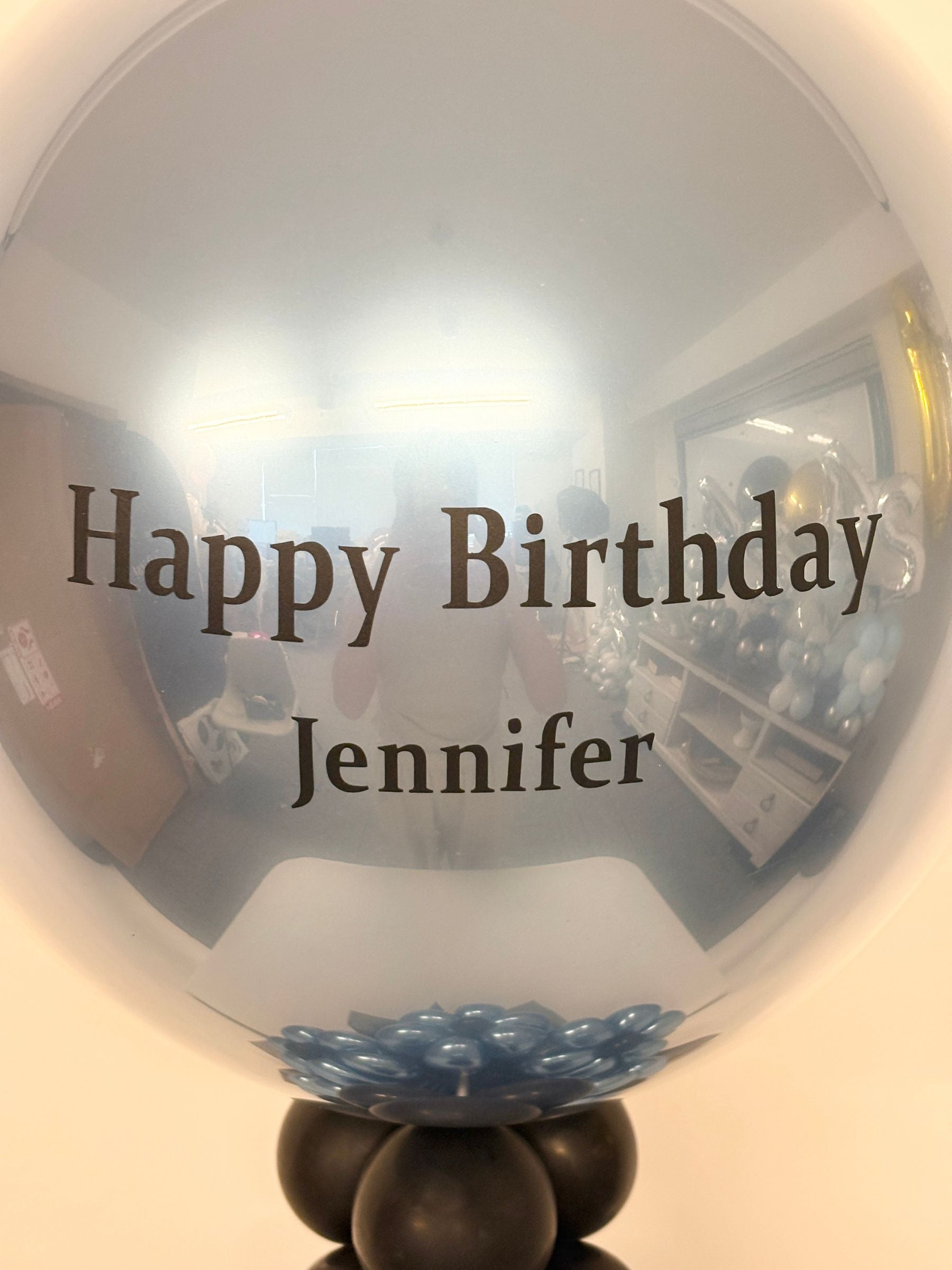 フラワープラネット(ミラーブルー)