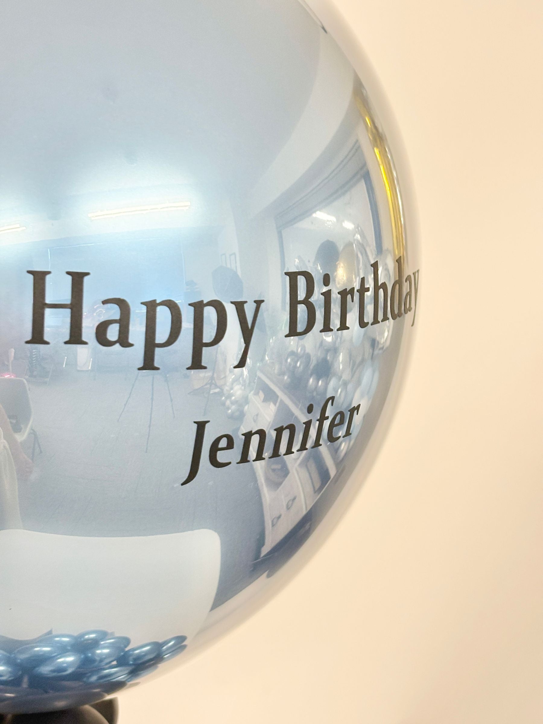 フラワープラネット(ミラーブルー)