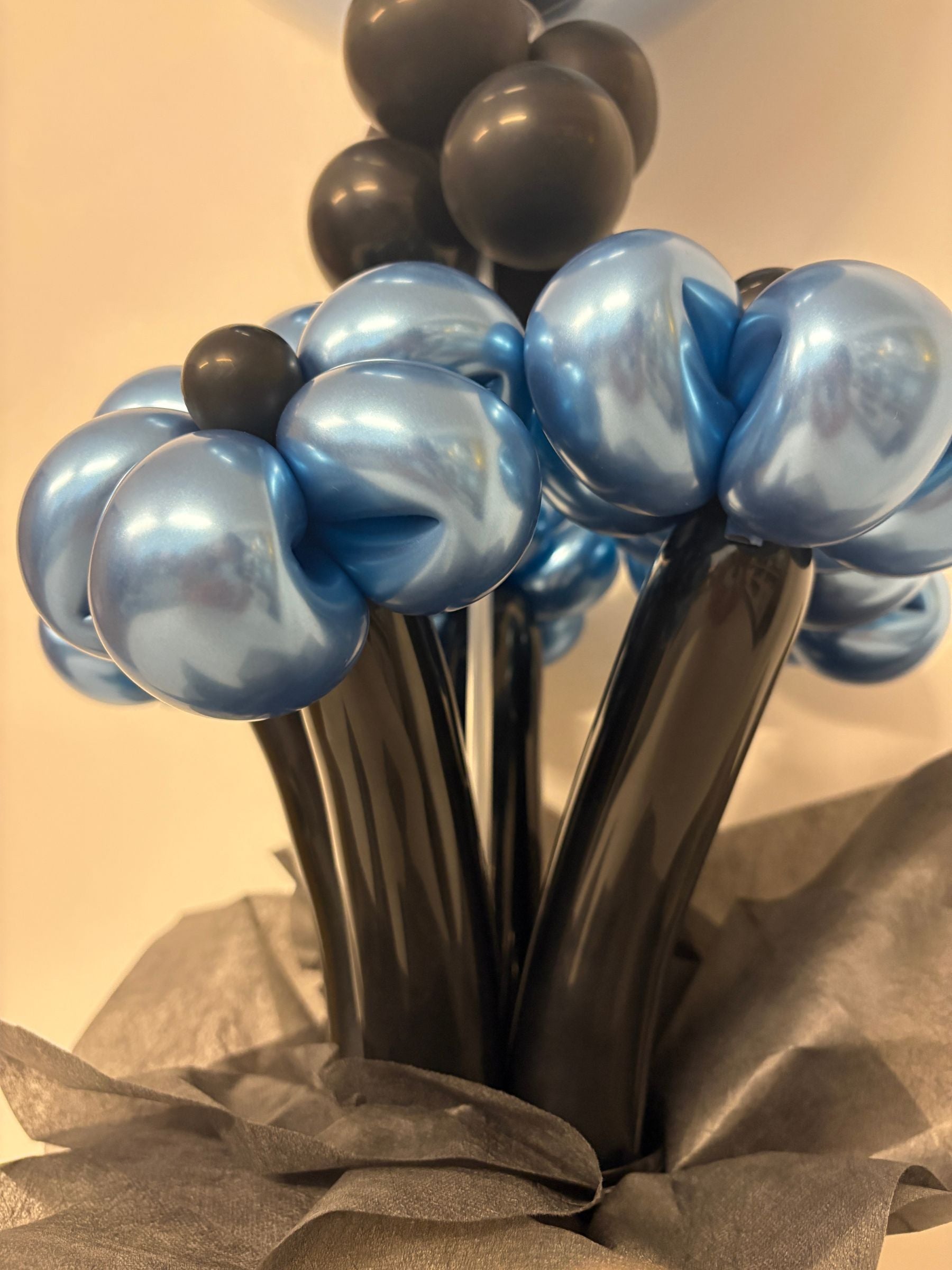 フラワープラネット(ミラーブルー)