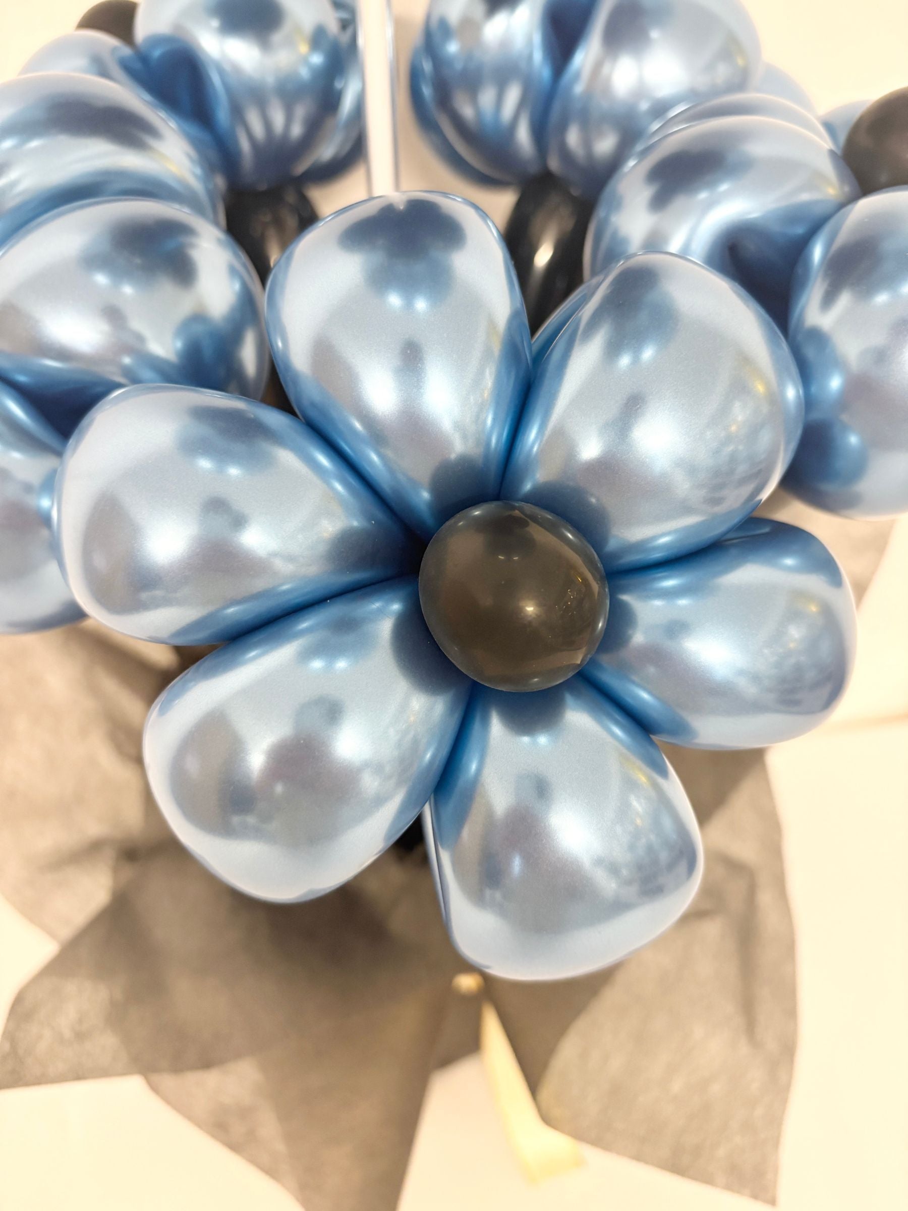 フラワープラネット(ミラーブルー)