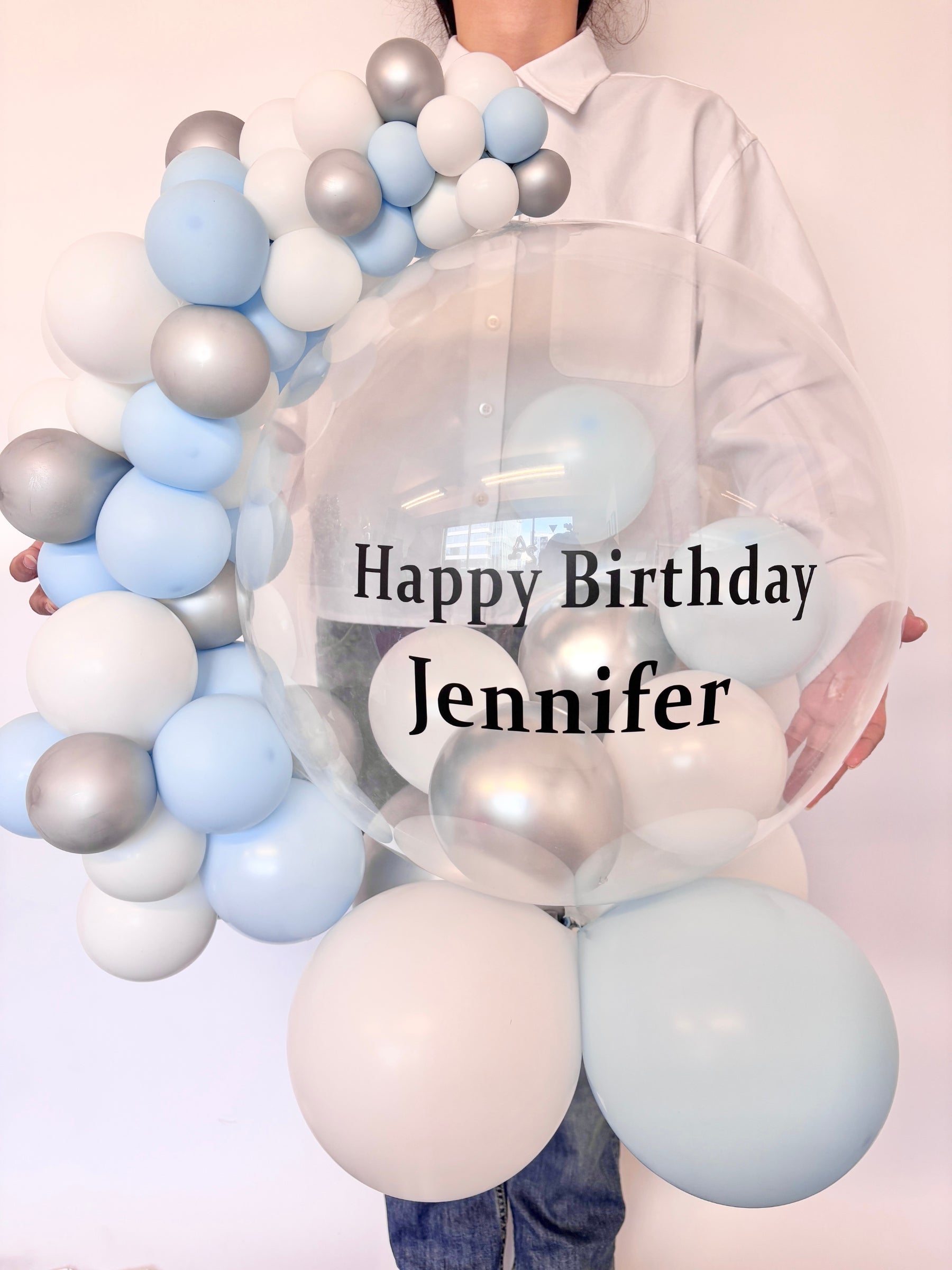 #色_マカロンブルー/ホワイト