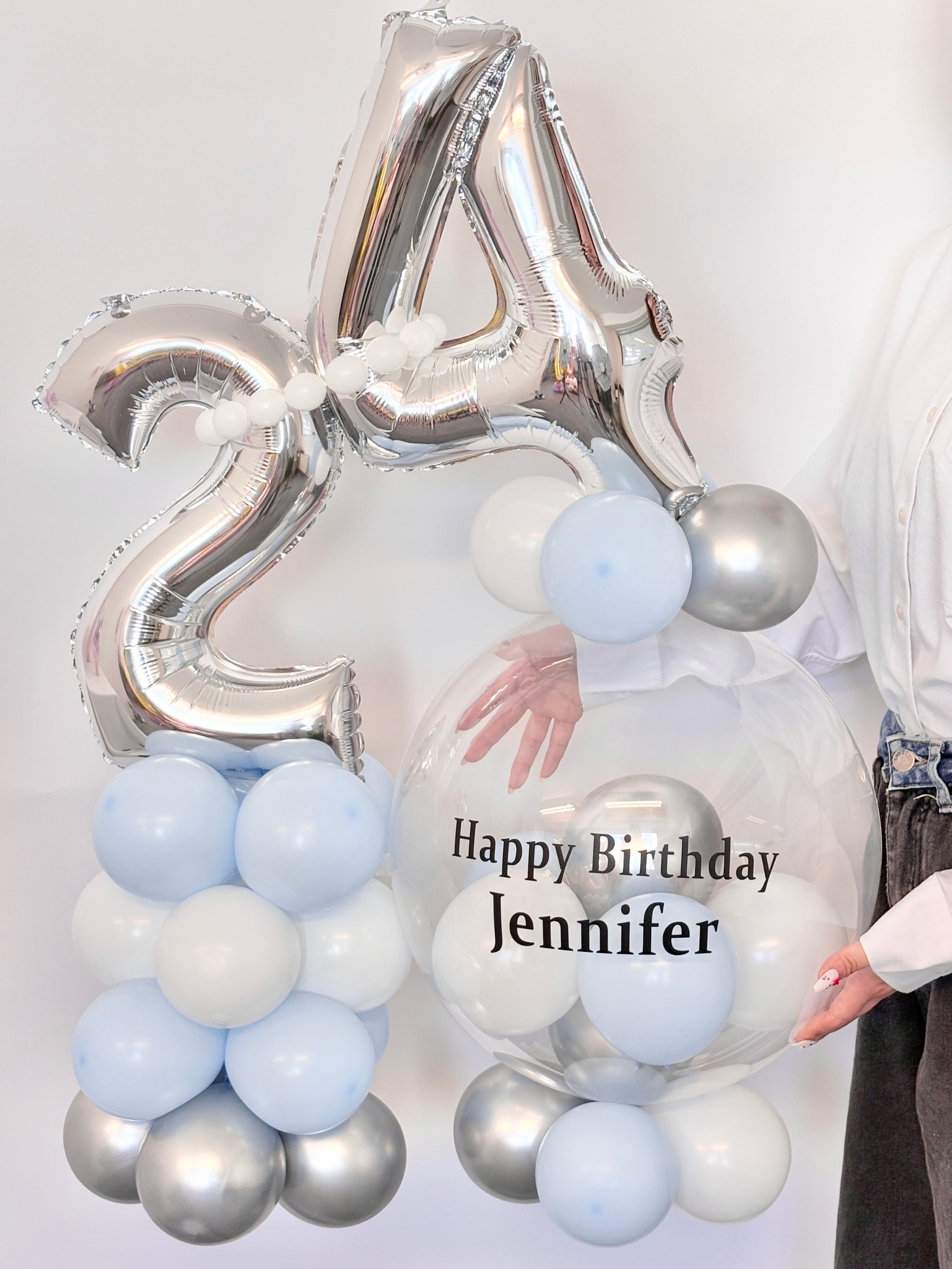 #色_マカロンブルー/ホワイト