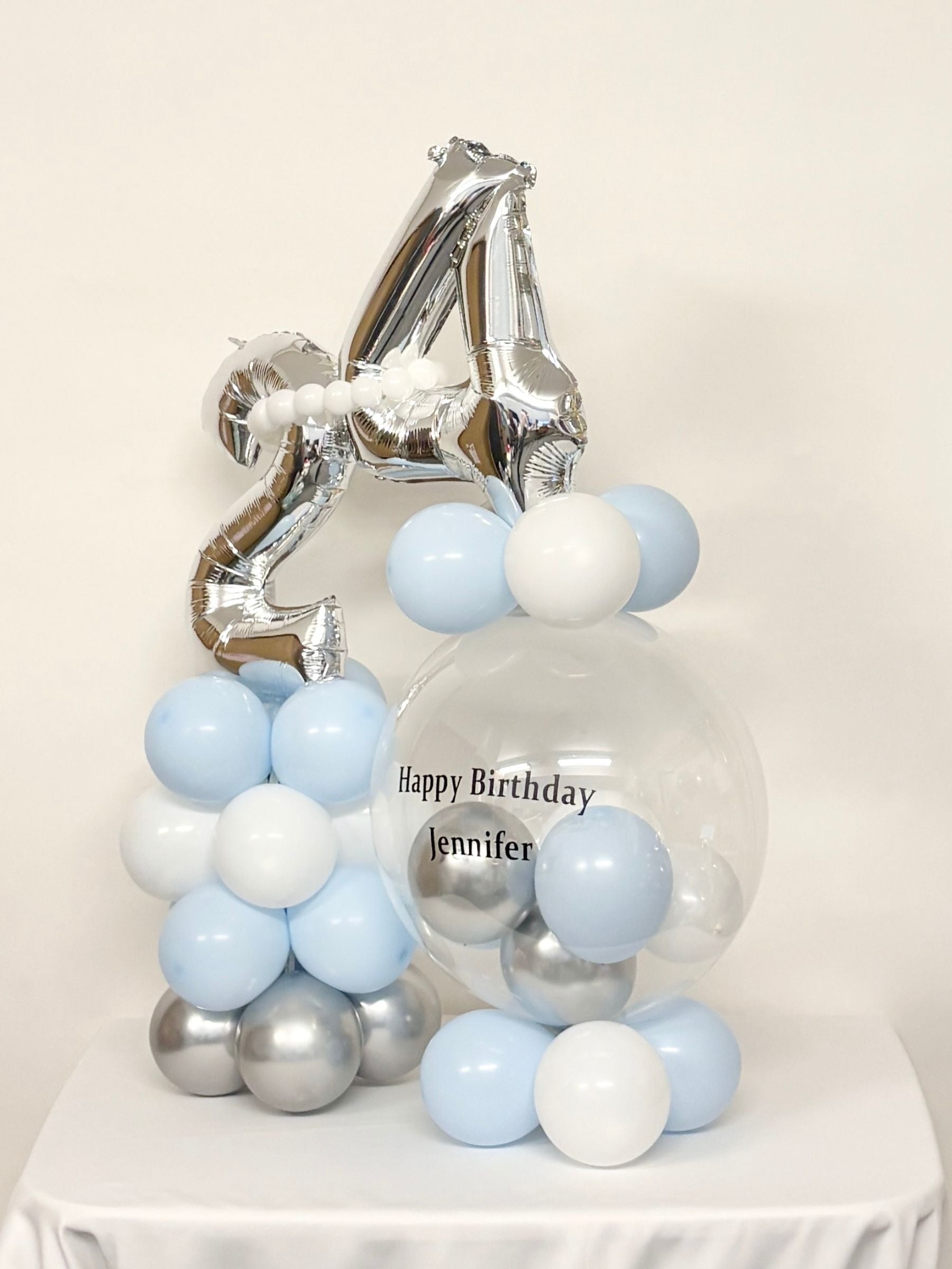 #色_マカロンブルー/ホワイト