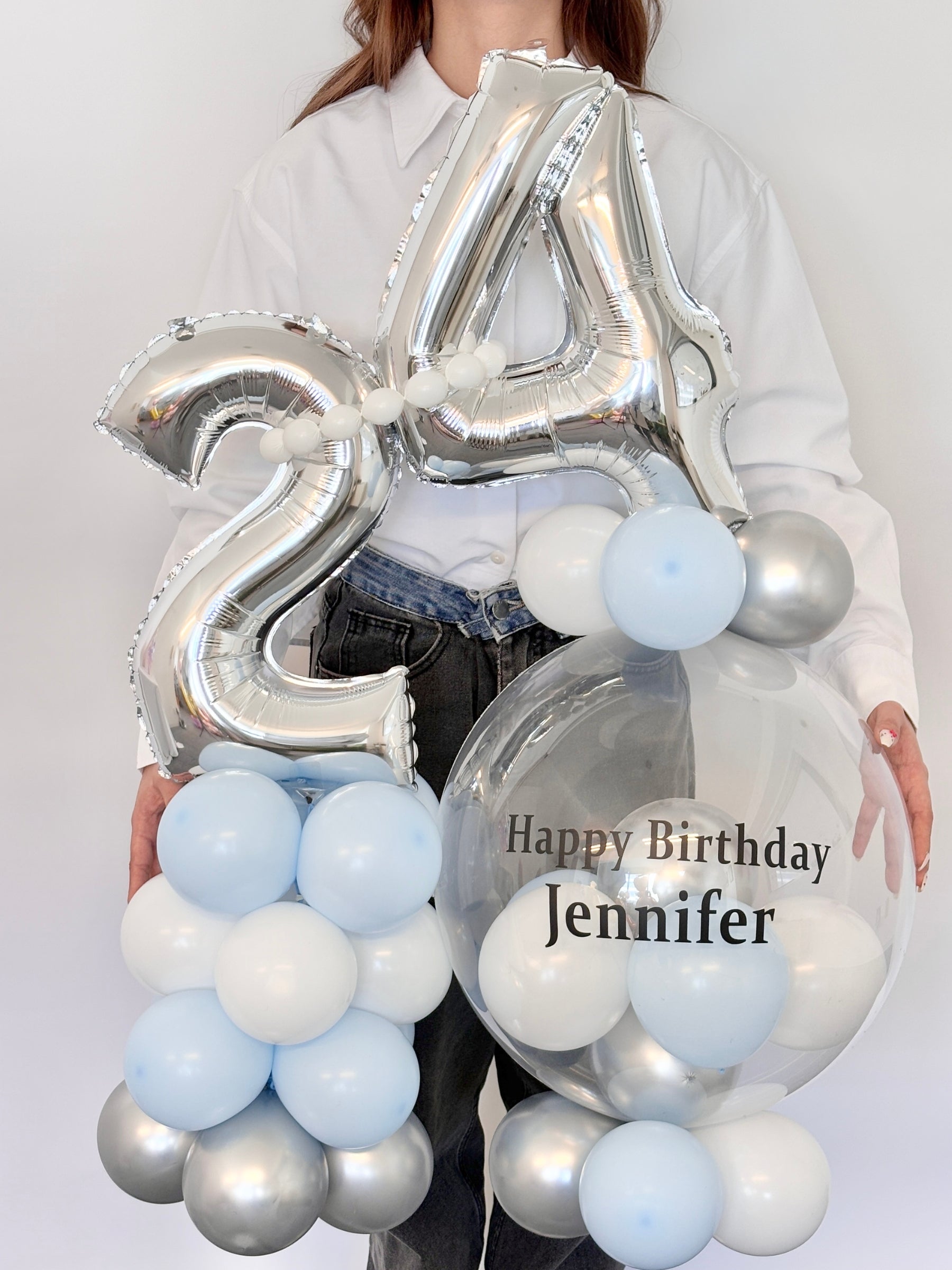 #色_マカロンブルー/ホワイト