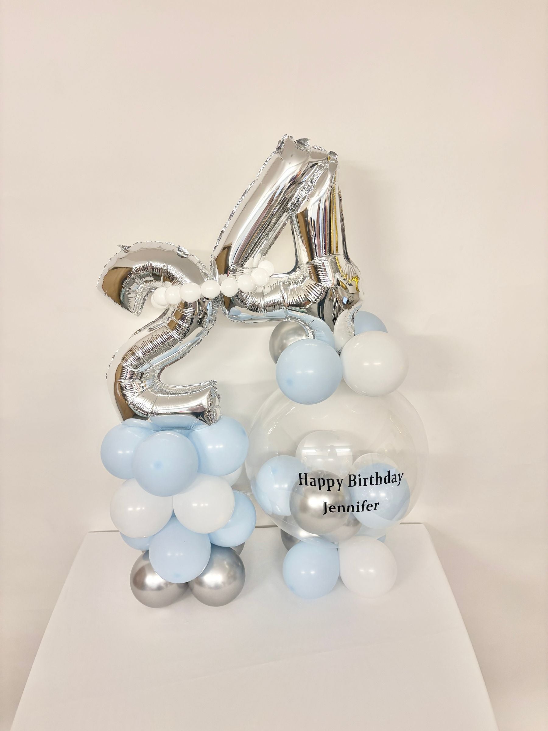 #色_マカロンブルー/ホワイト