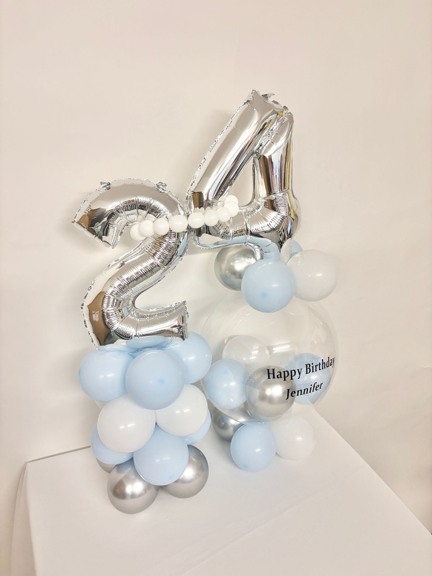 #色_マカロンブルー/ホワイト