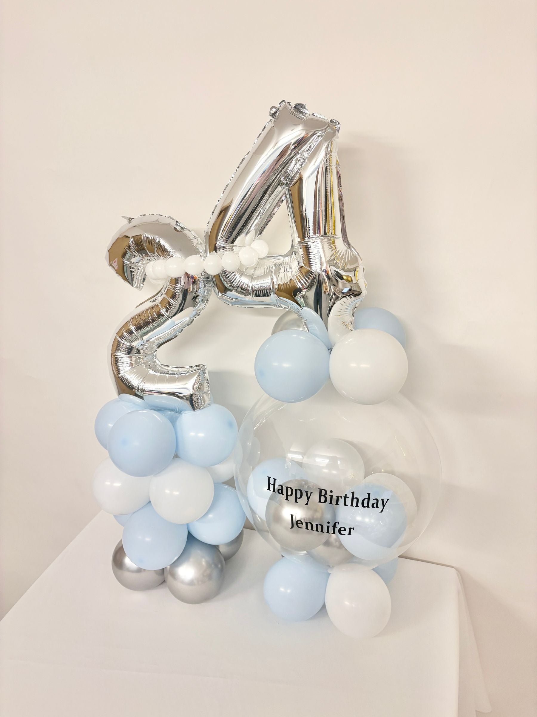 #色_マカロンブルー/ホワイト