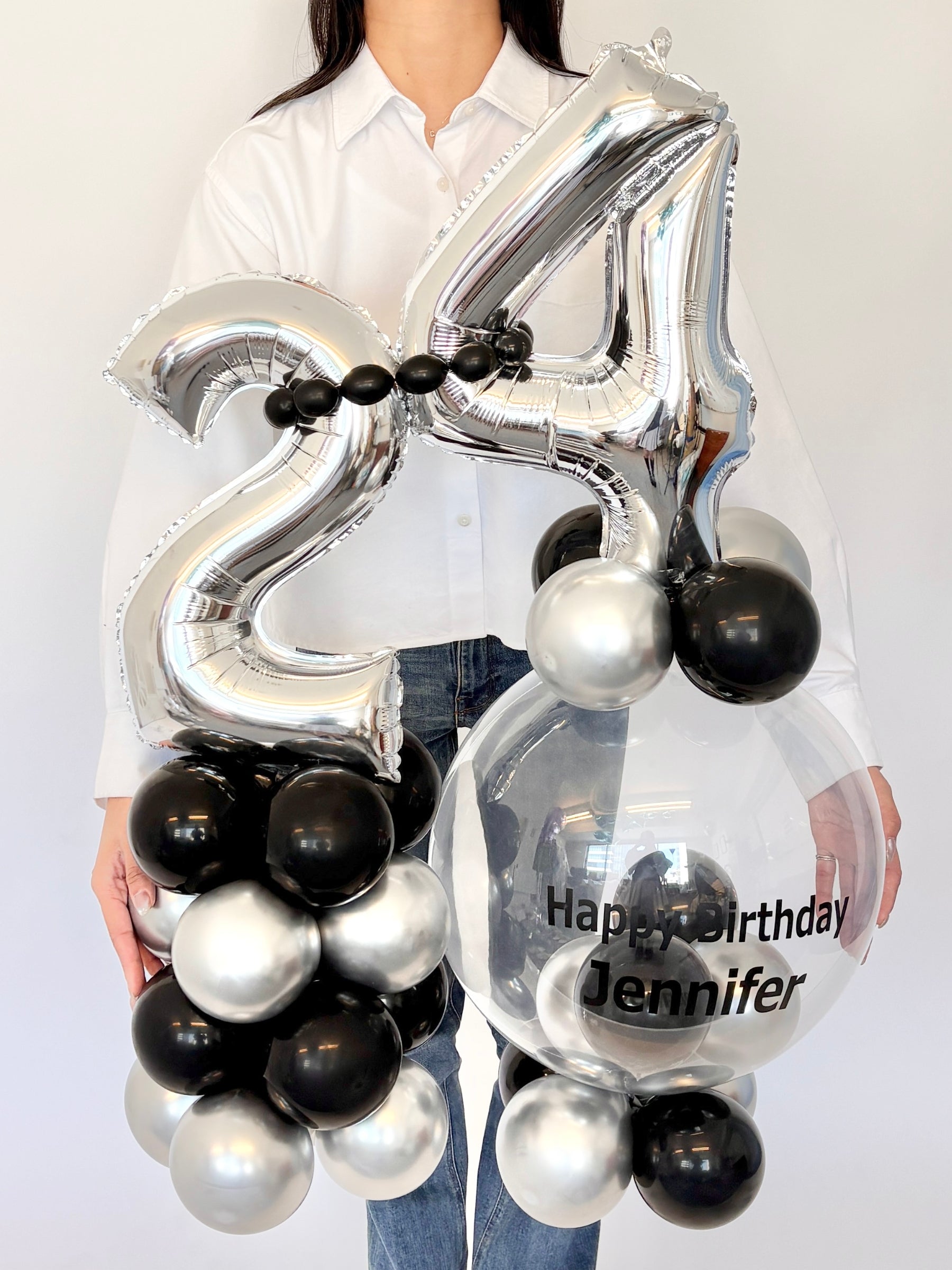 #色_ブラック/シルバー