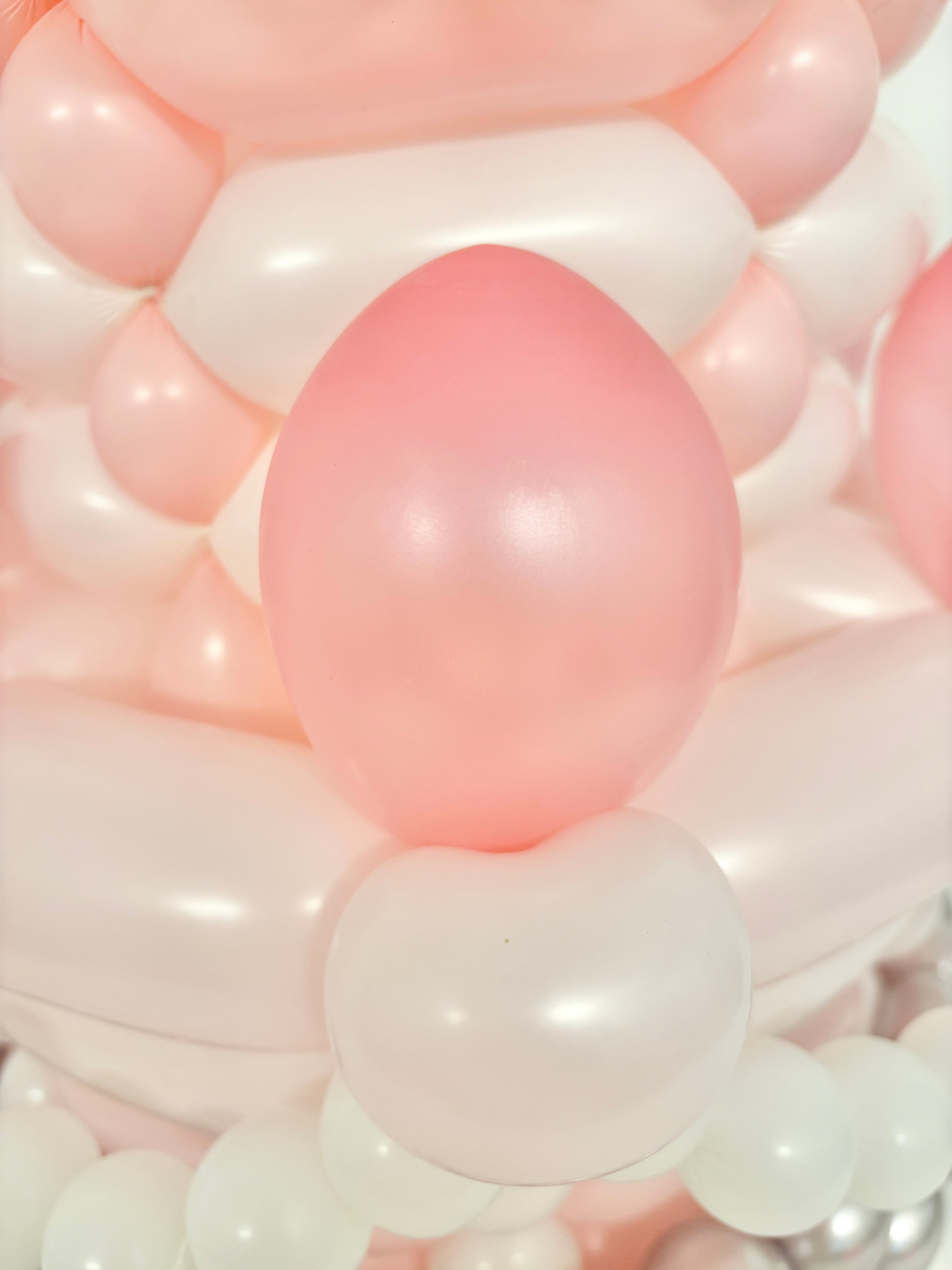 キャンドルタワーケーキ (マカロンピンク)