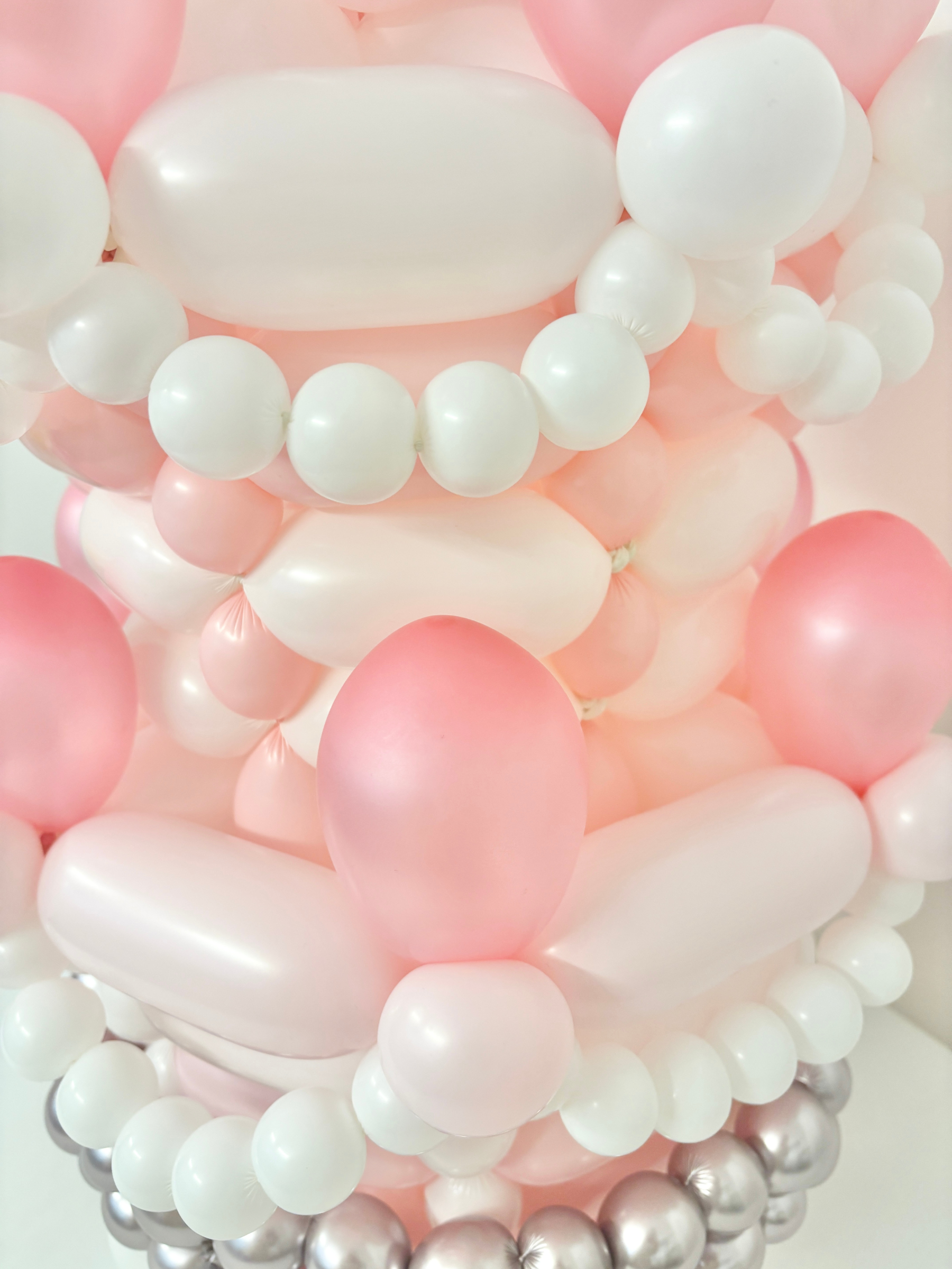 キャンドルタワーケーキ (マカロンピンク)