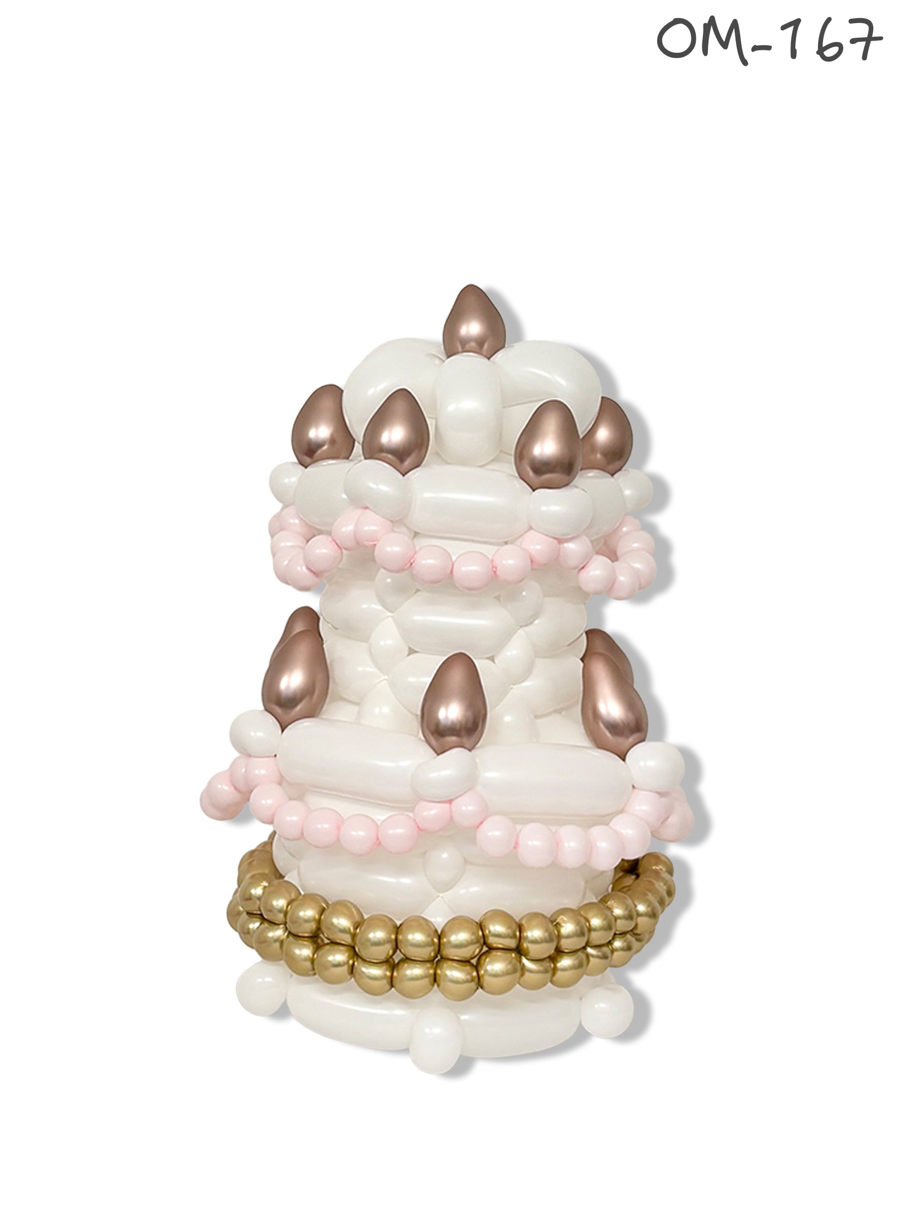 キャンドルタワーケーキ(ホワイト)