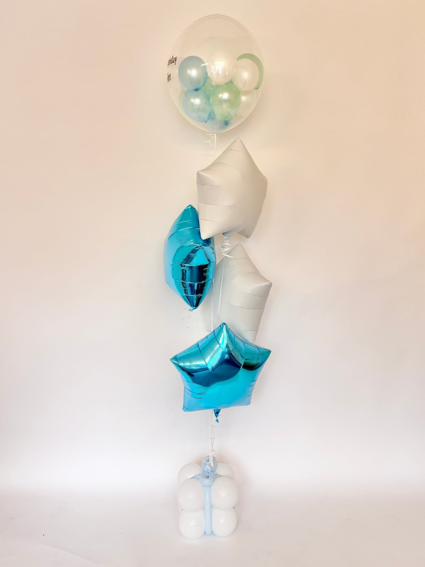 #色_ライトブルー/ホワイト