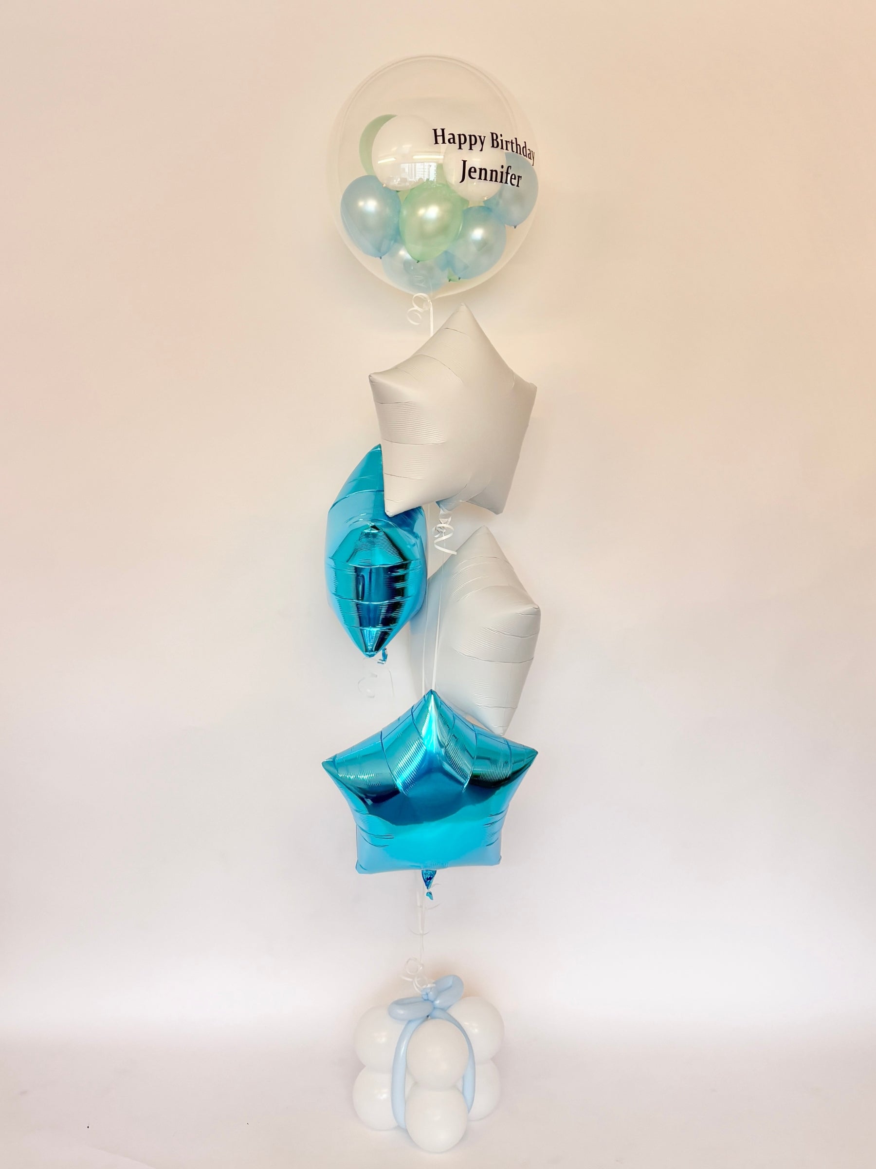 #色_ライトブルー/ホワイト