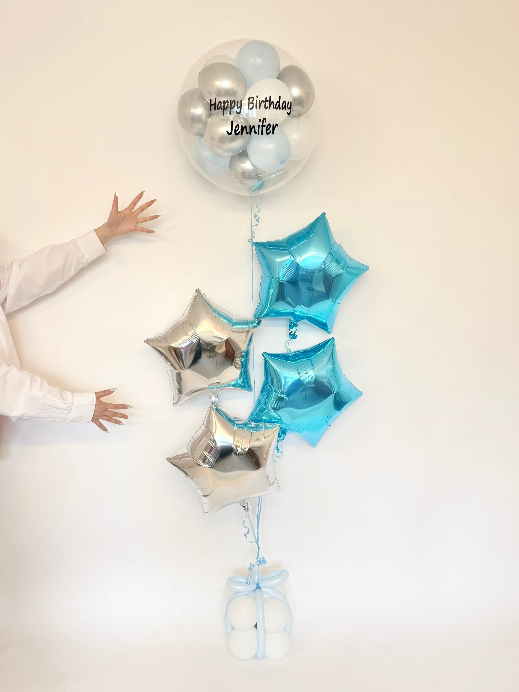 #色_ライトブルー/シルバー