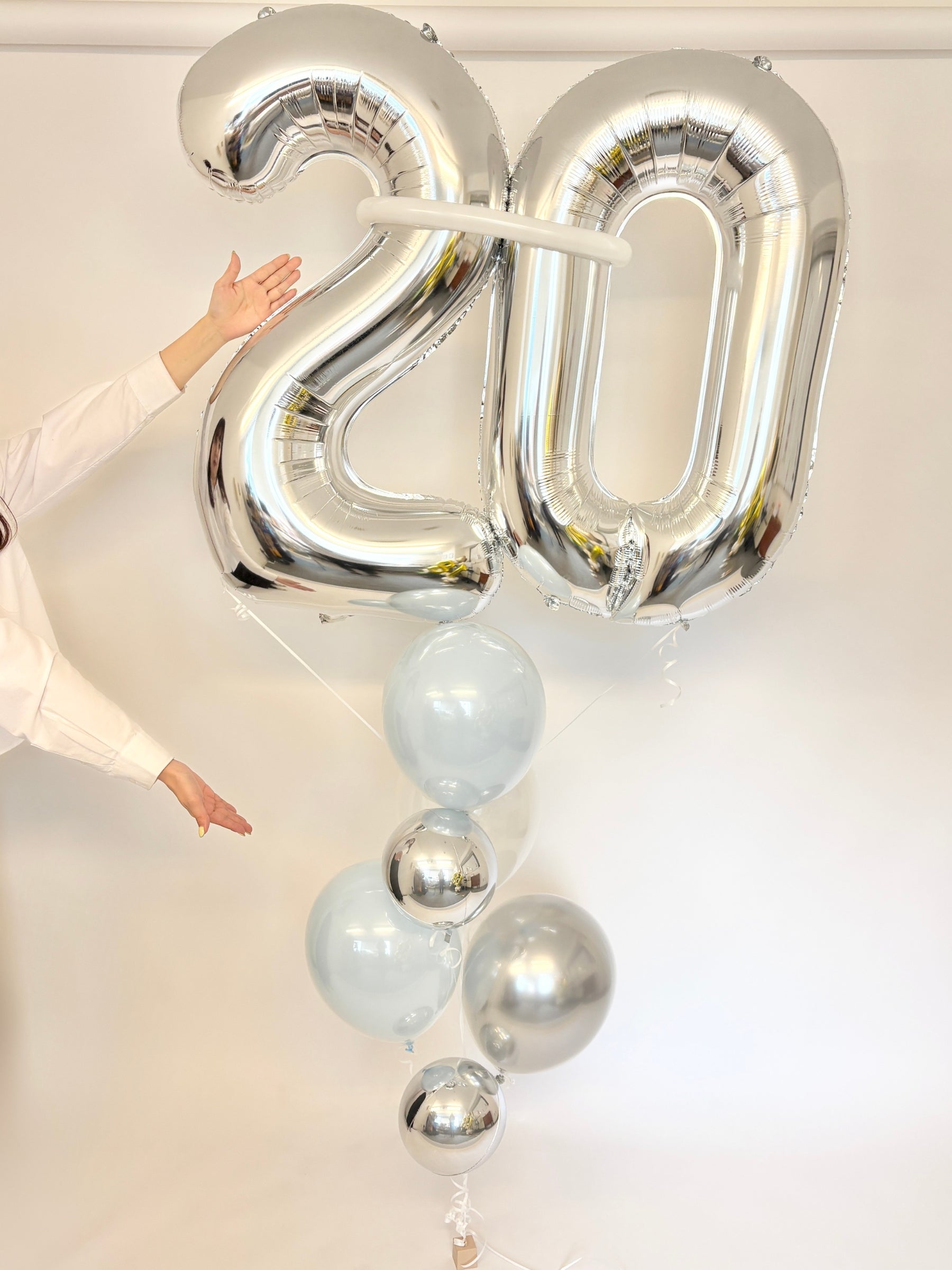 #色_マカロンブルー/シルバー