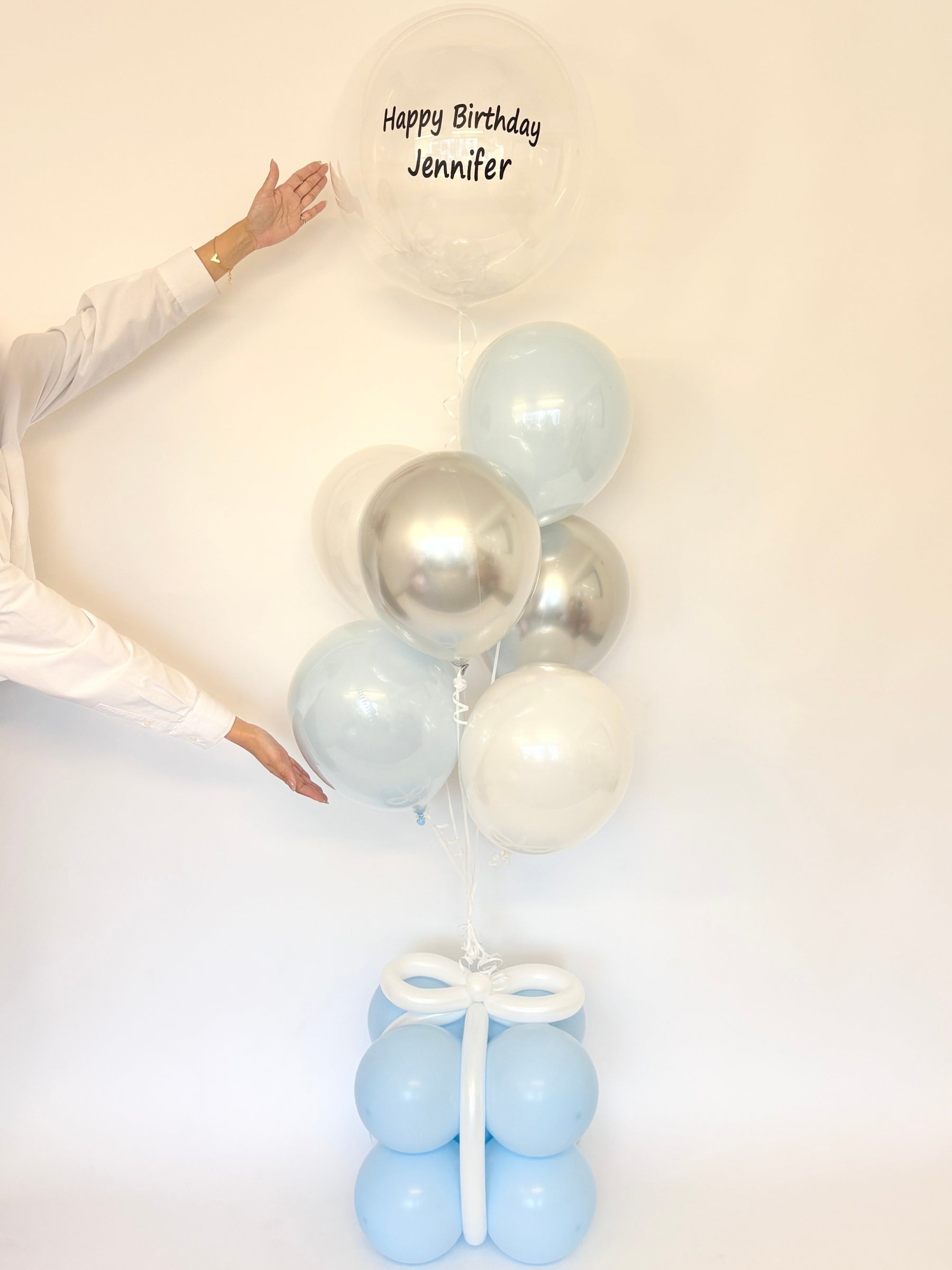 #色_マカロンブルー/シルバー