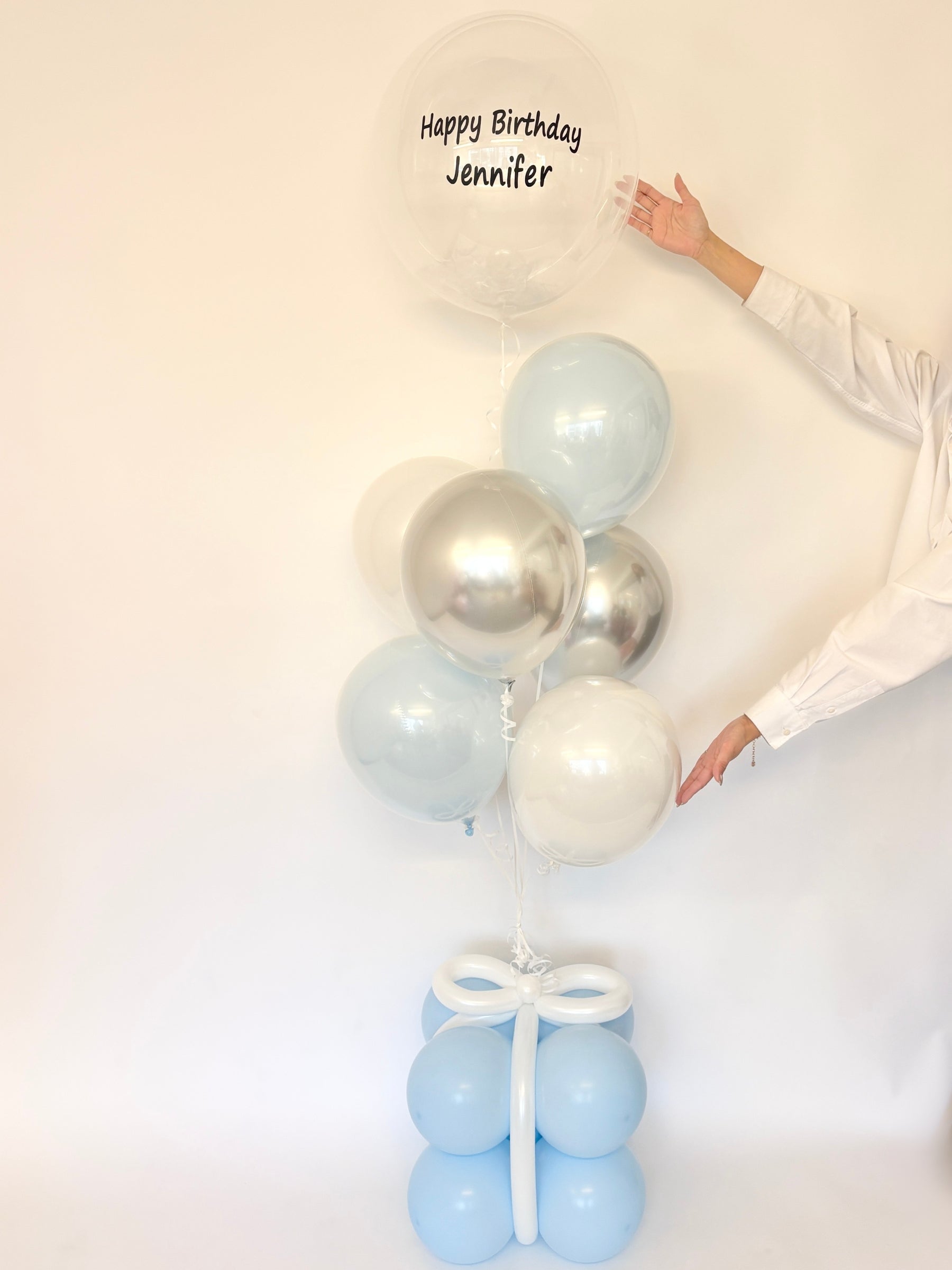 #色_マカロンブルー/シルバー