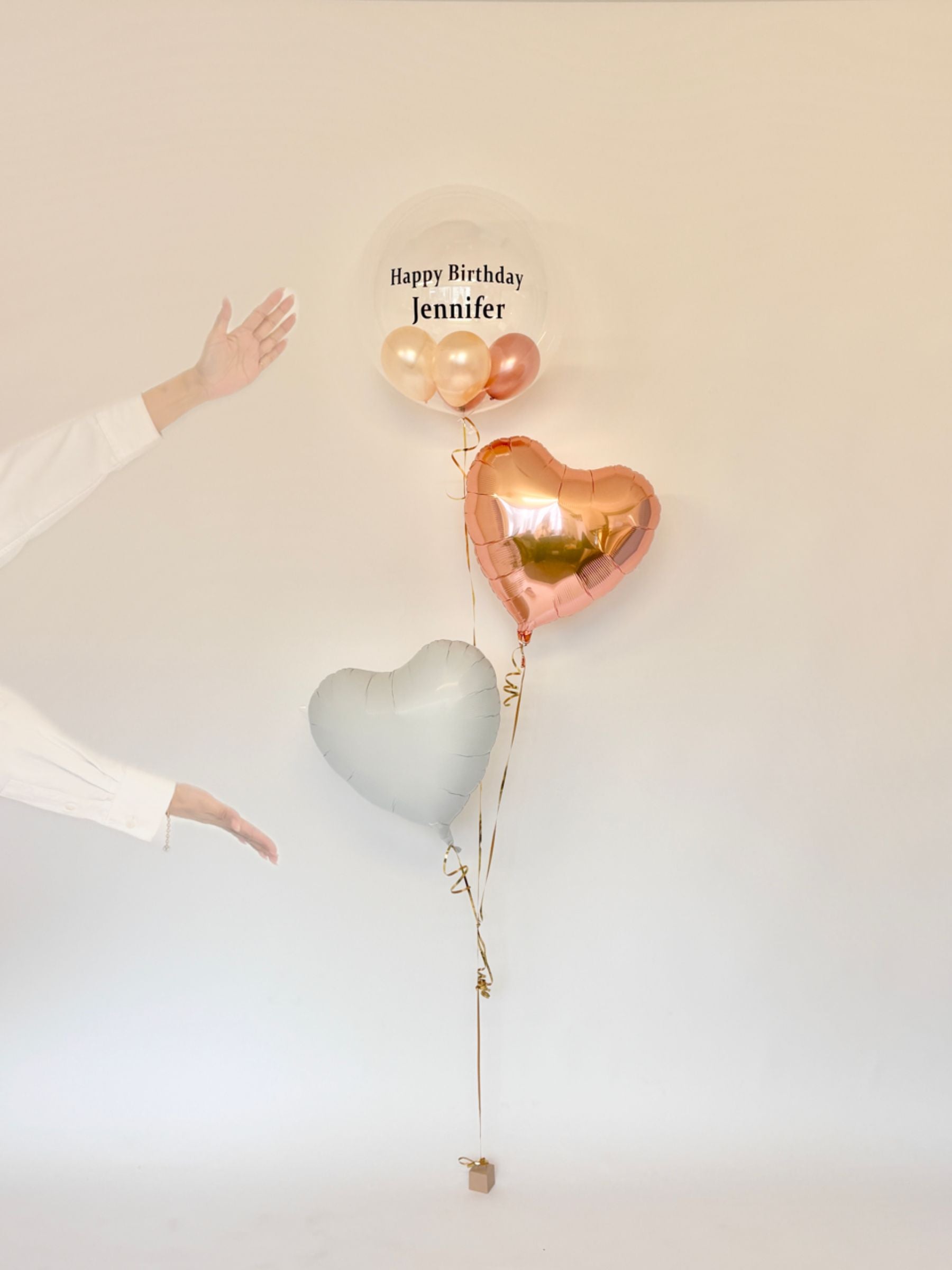 #色_ホワイト/サーモンピンク