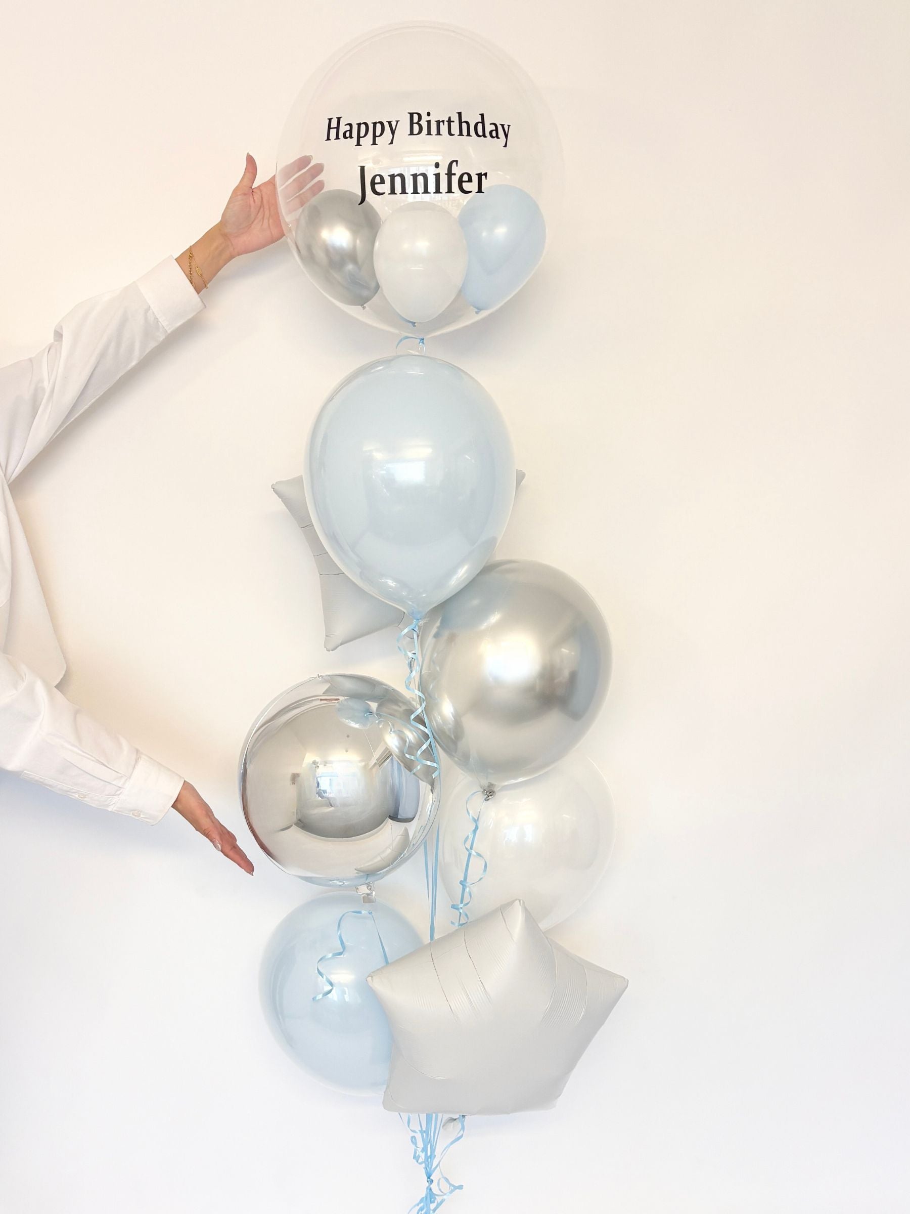 #色_マカロンブルー/シルバー