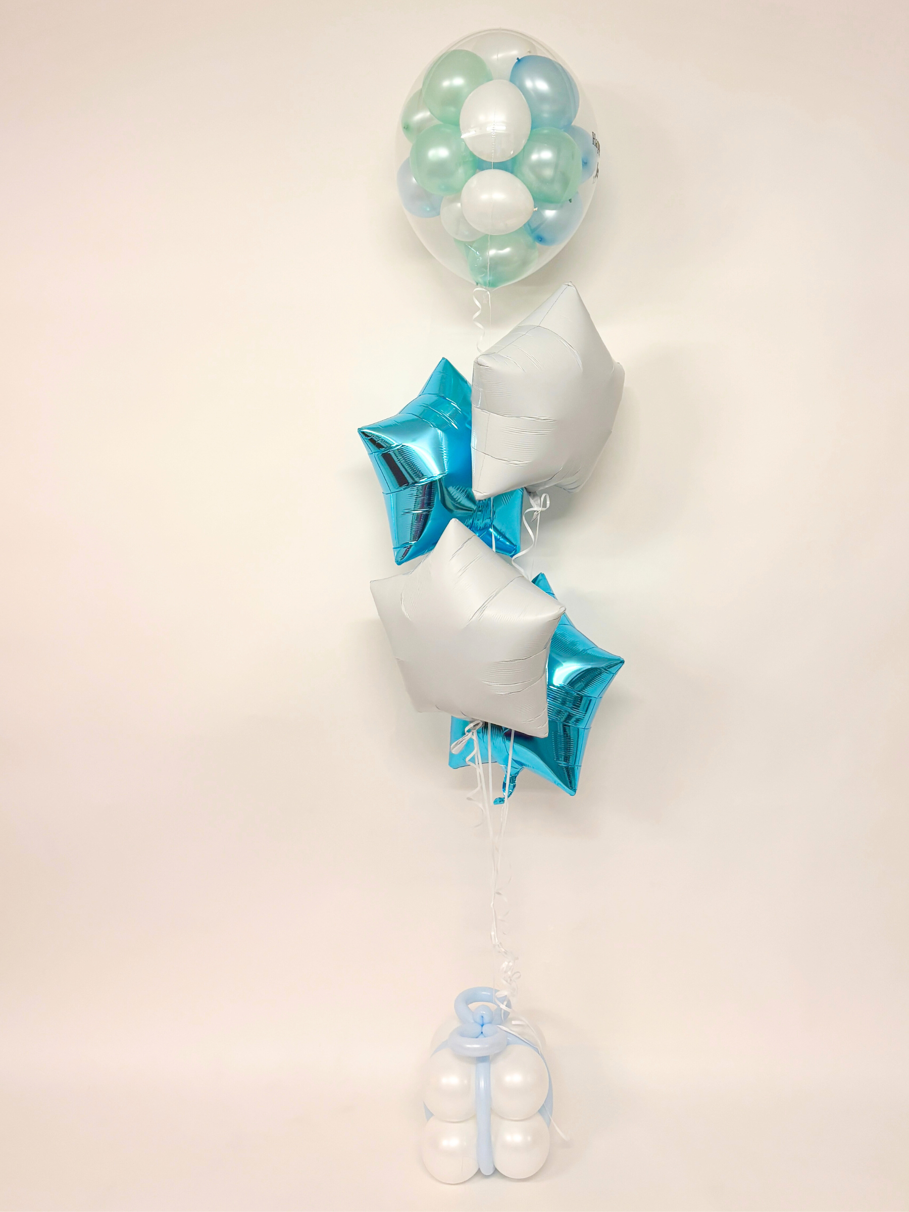 #色_ライトブルー/ホワイト