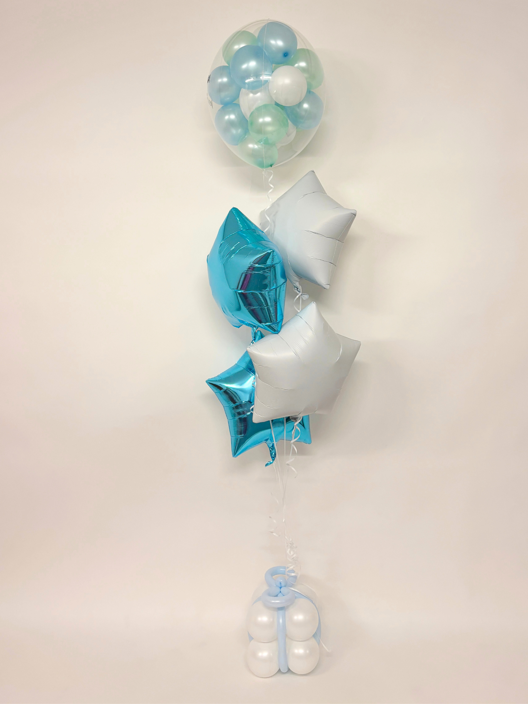 #色_ライトブルー/ホワイト