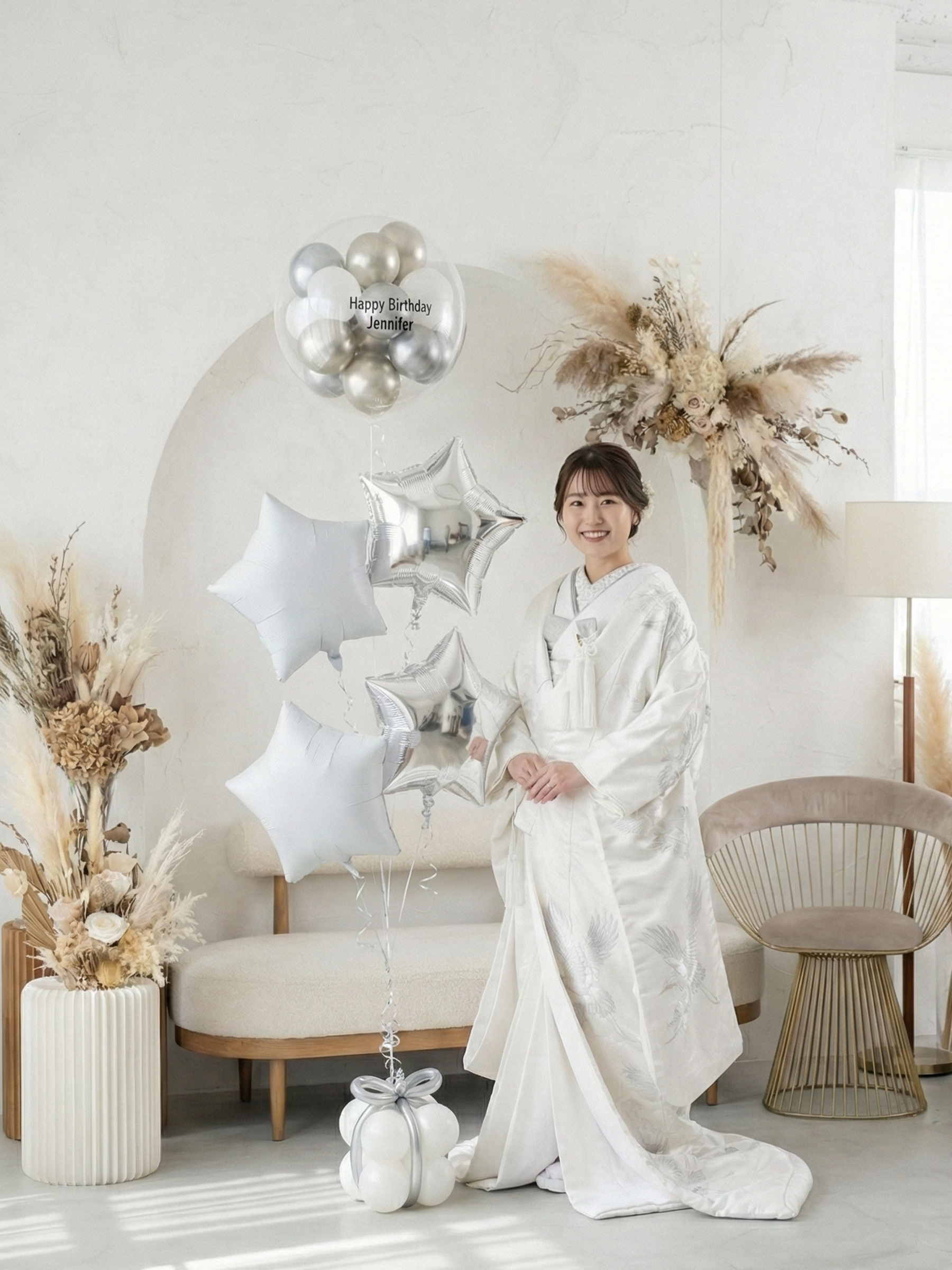 #色_ホワイト/シルバー