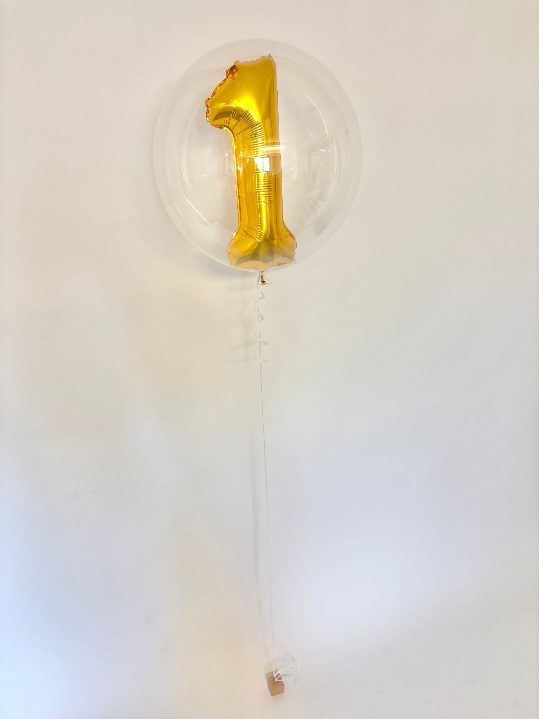 ナンバーインバルーン(ゴールド)