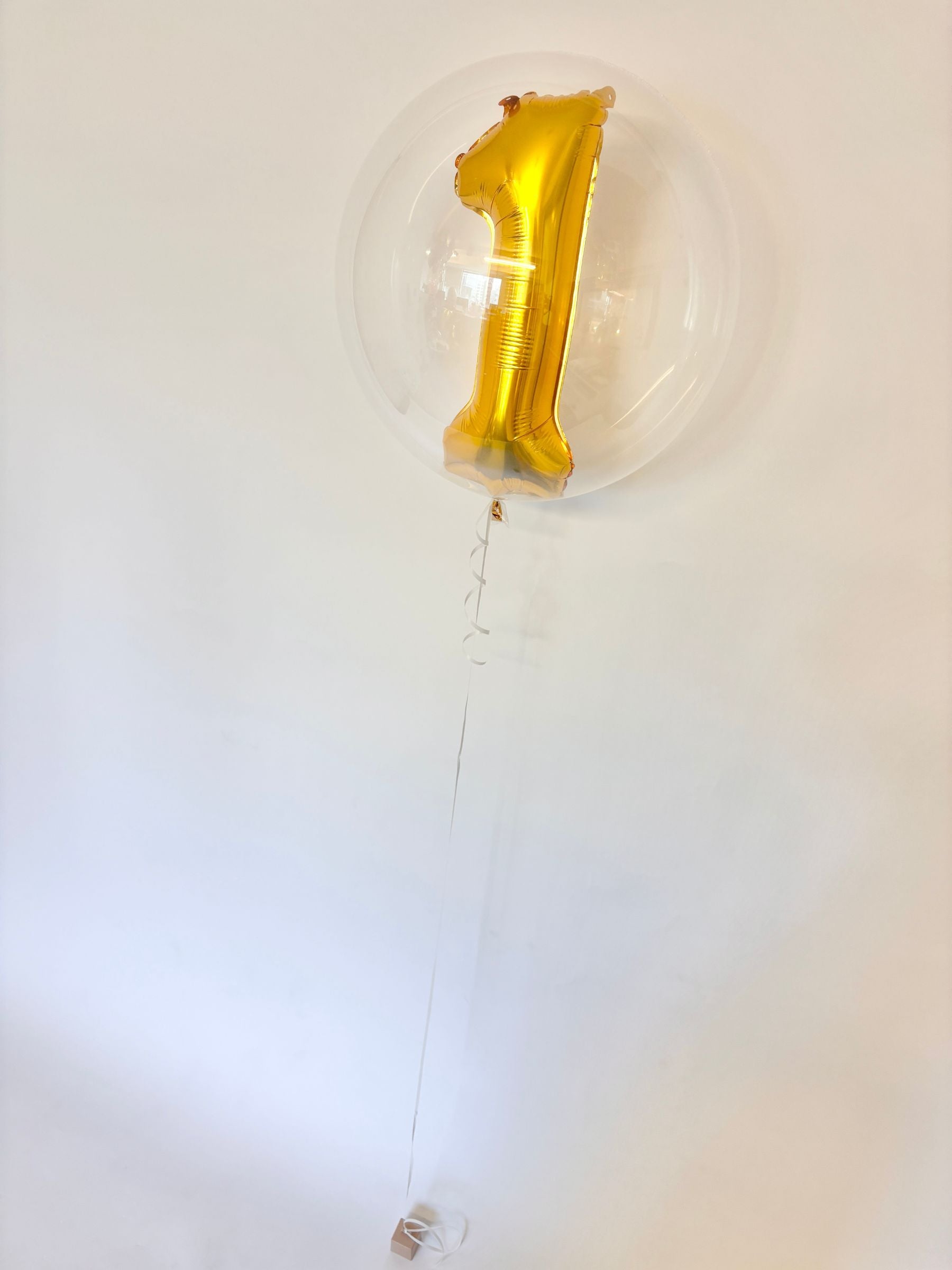 ナンバーインバルーン(ゴールド)