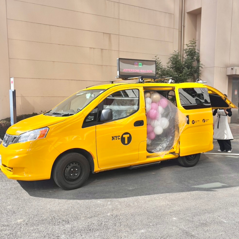 バルーンの配達サービスについて